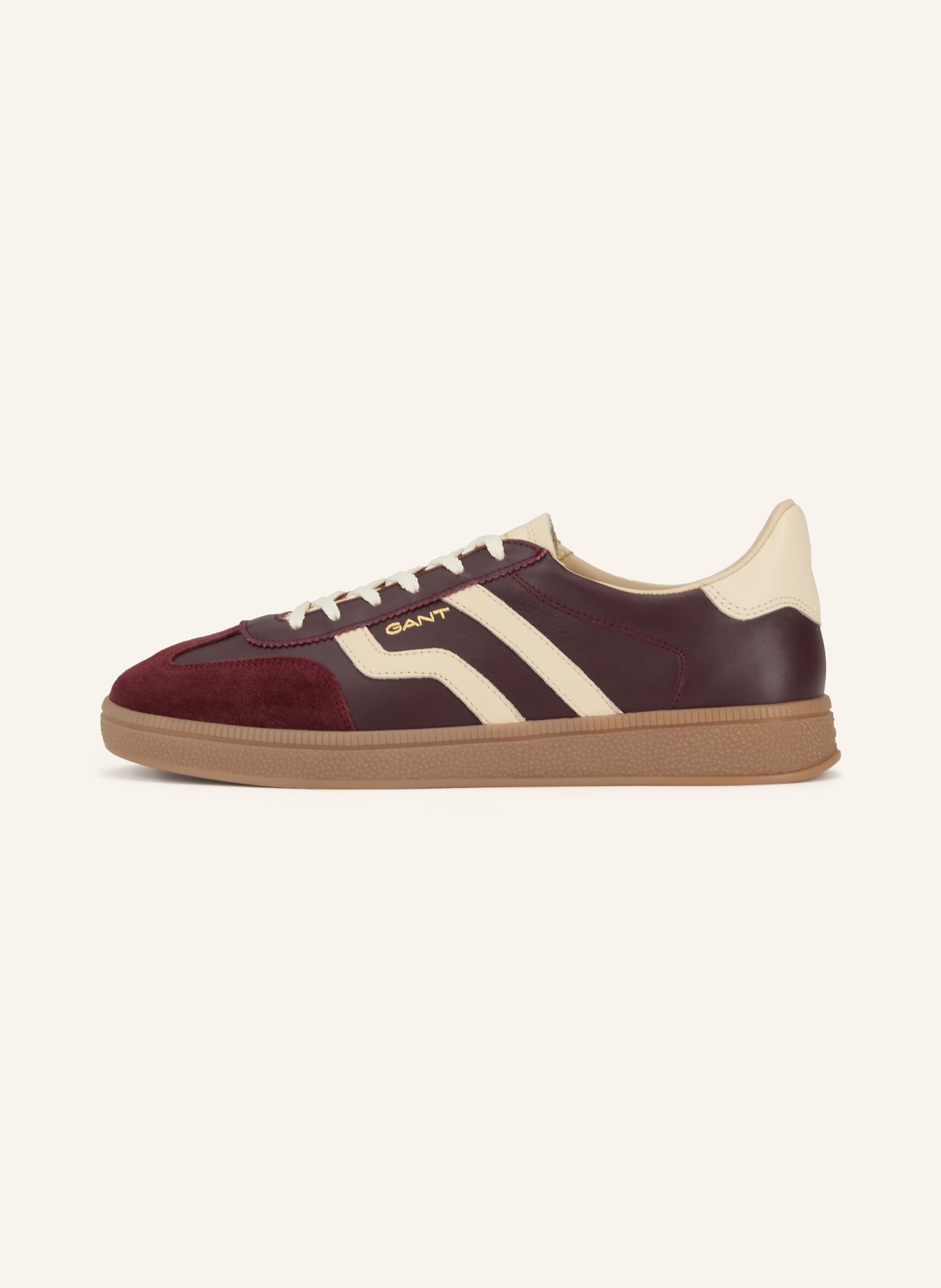 GANT Sneaker CUZIMA: DUNKELROT / BEIGE