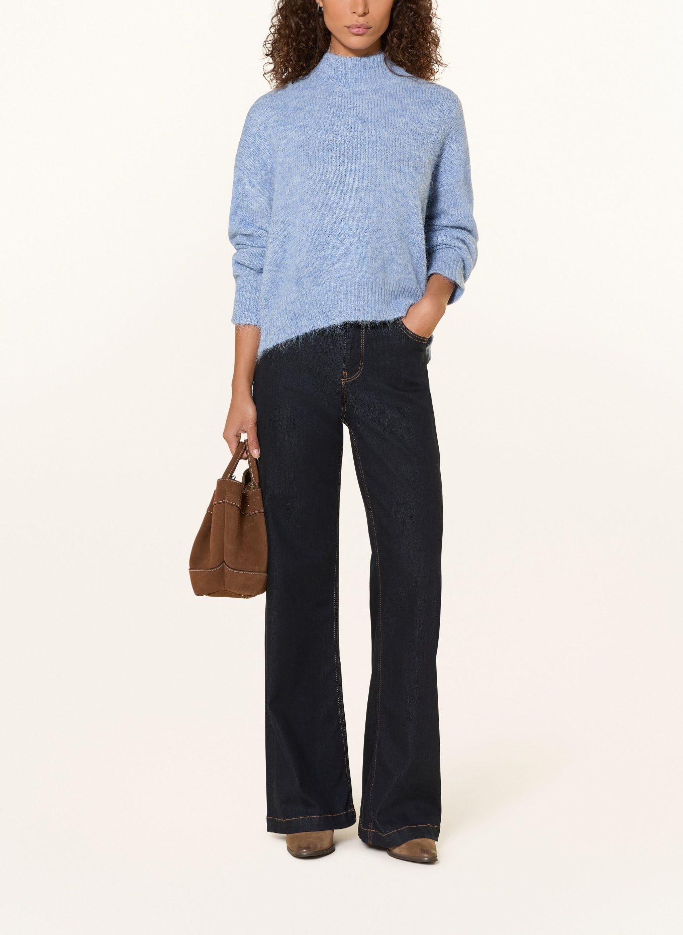 NEO NOIR Sweter PAULINA: JASNONIEBIESKI