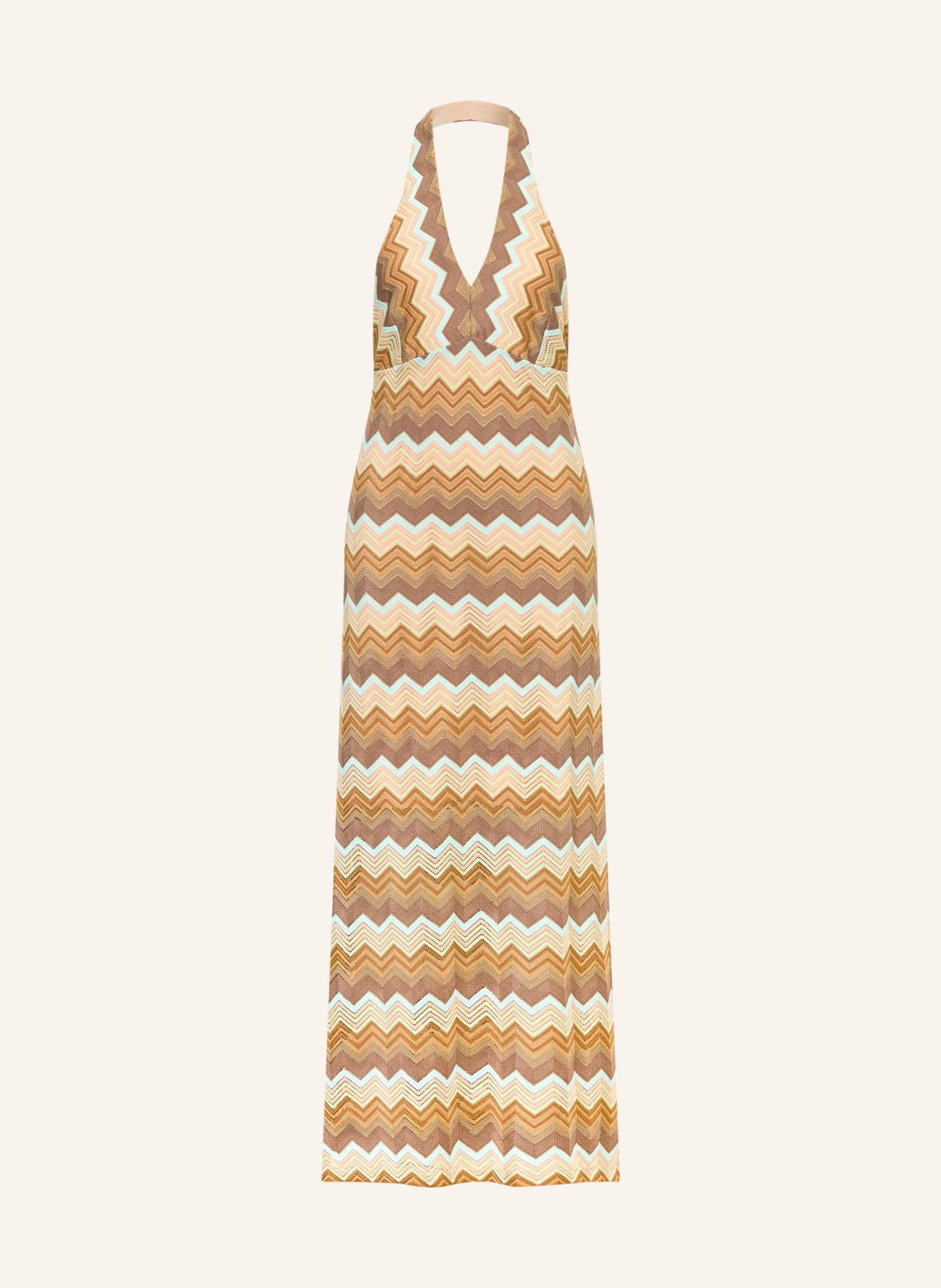 Ana Alcazar Kleid: BRAUN / GELB / MINT