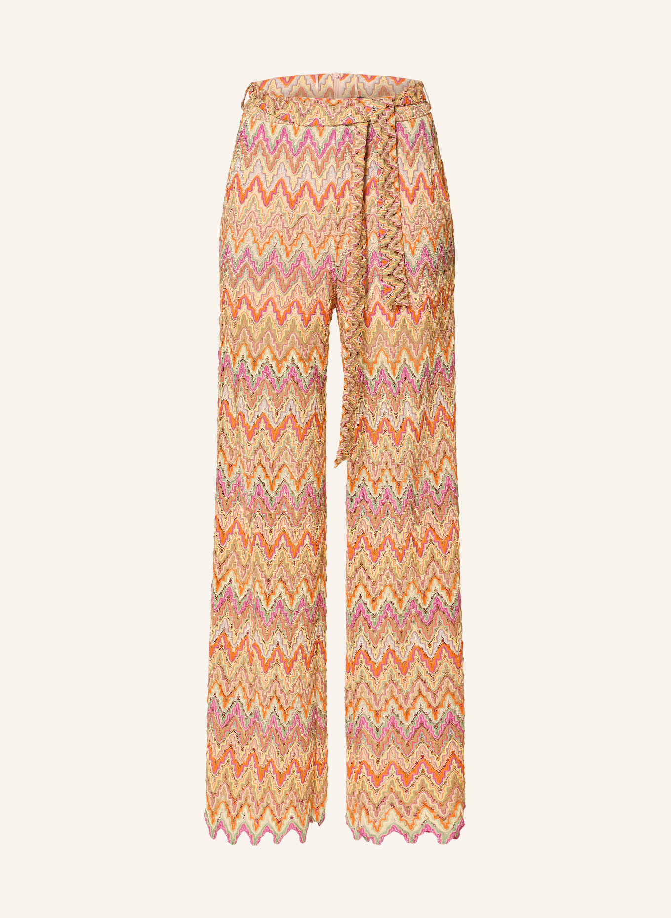 Ana Alcazar Kalhoty Marlene s třpytivou nití: ORANŽOVÁ / FIALOVÁ / ZELENÁ
