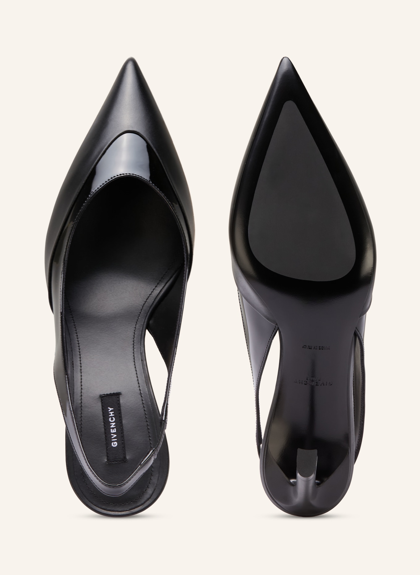 GIVENCHY Slingpumps: SCHWARZ