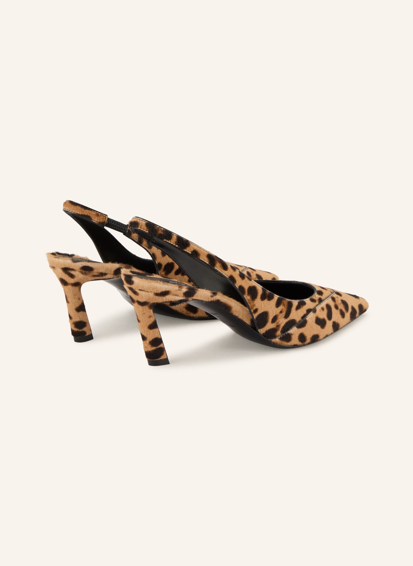 GIVENCHY Slingpumps: SCHWARZ / HELLBRAUN / DUNKELBRAUN
