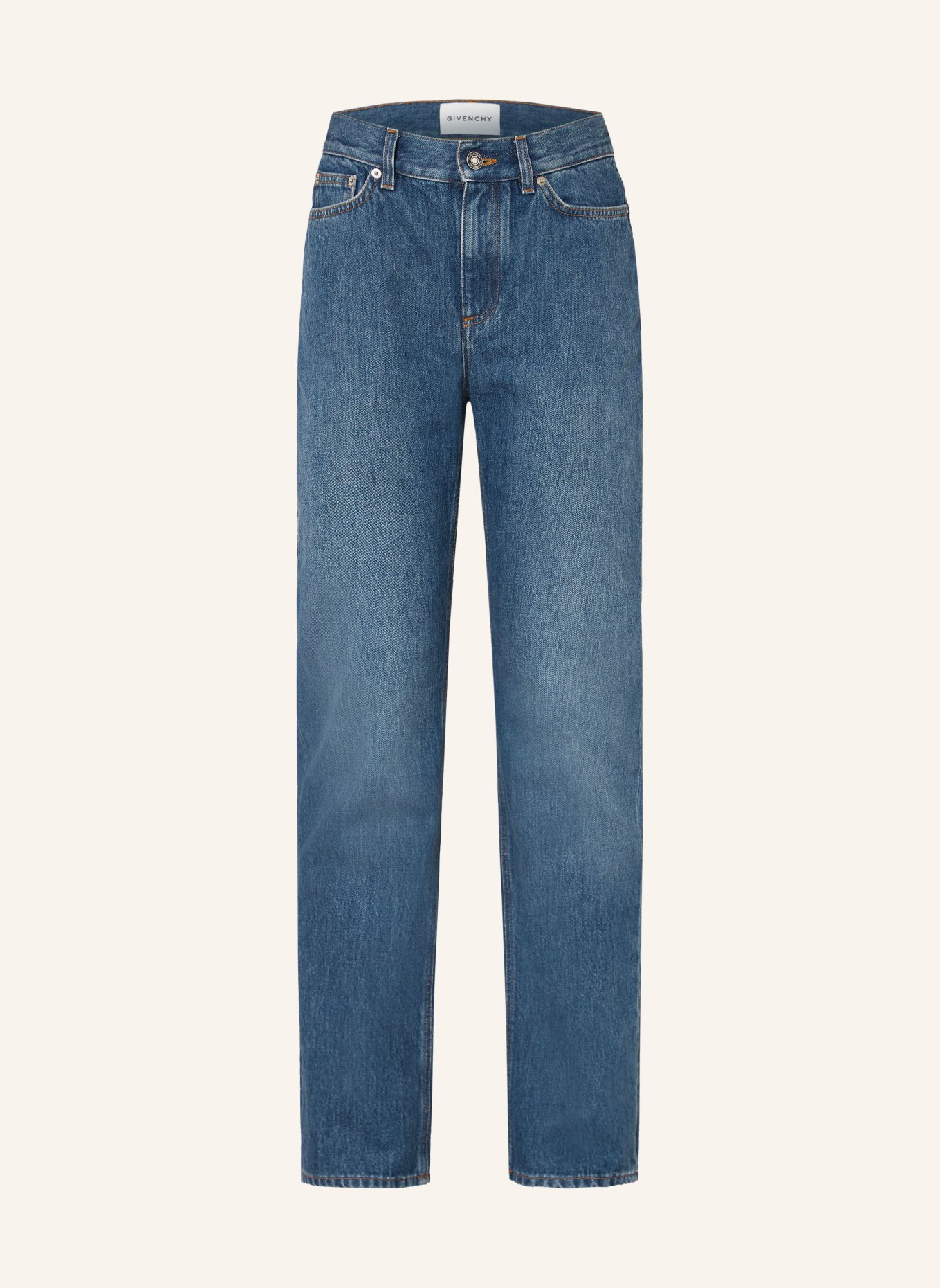 GIVENCHY Straight Jeans: 420 MEDIUM BLUE