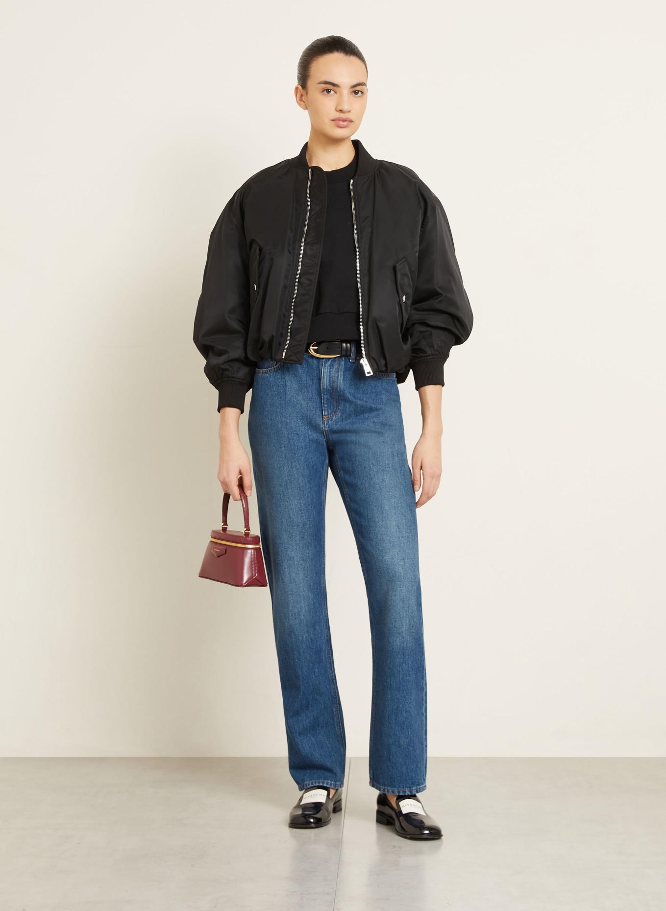 GIVENCHY Straight Jeans: 420 MEDIUM BLUE