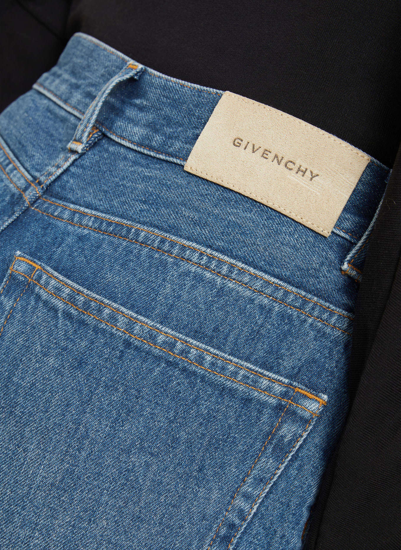 GIVENCHY Straight Jeans: 420 MEDIUM BLUE