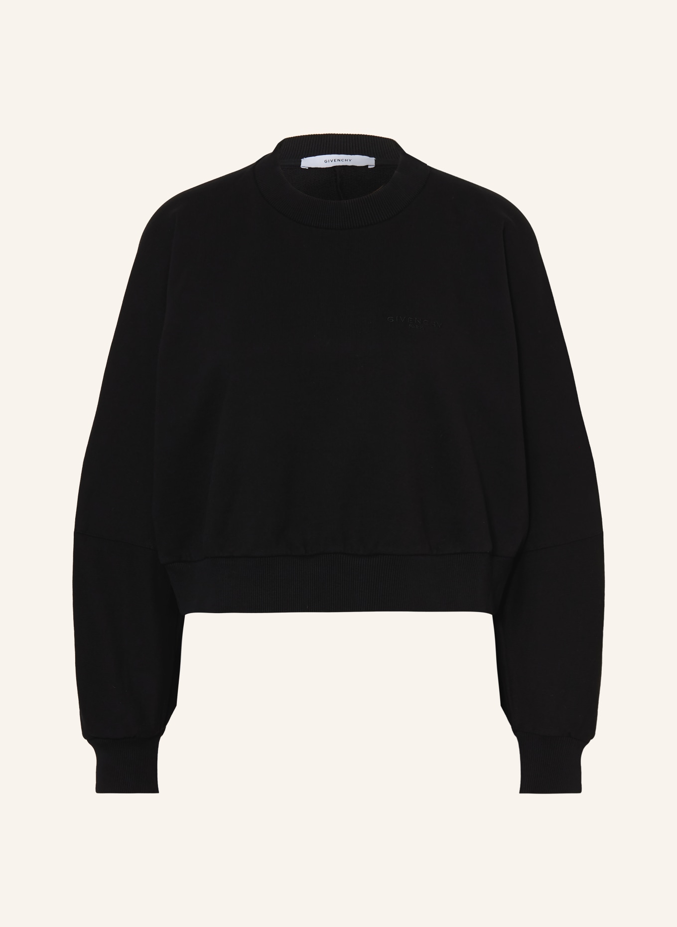 GIVENCHY Sweatshirt: SCHWARZ