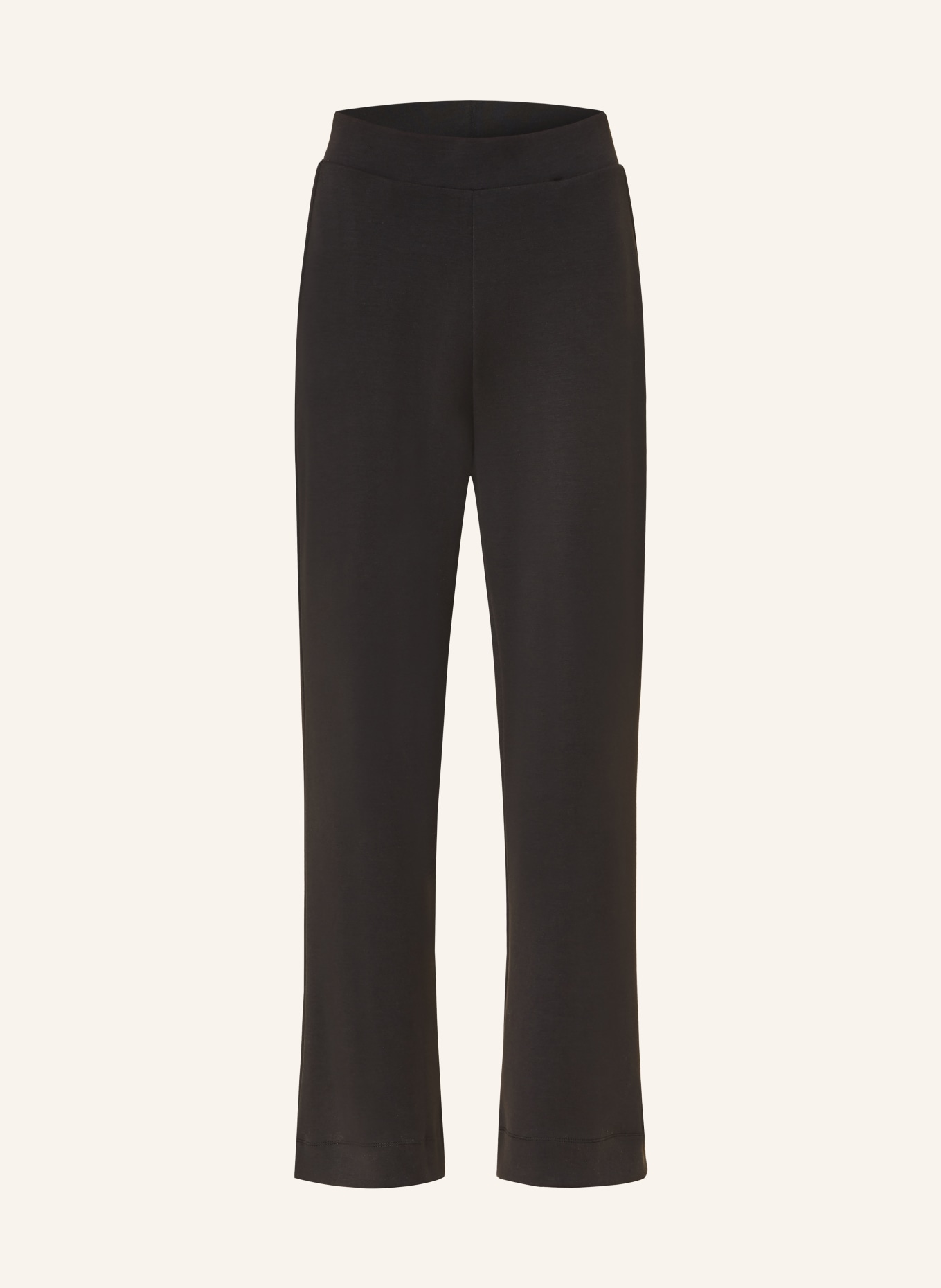 darling harbour jersey pants: BLACK