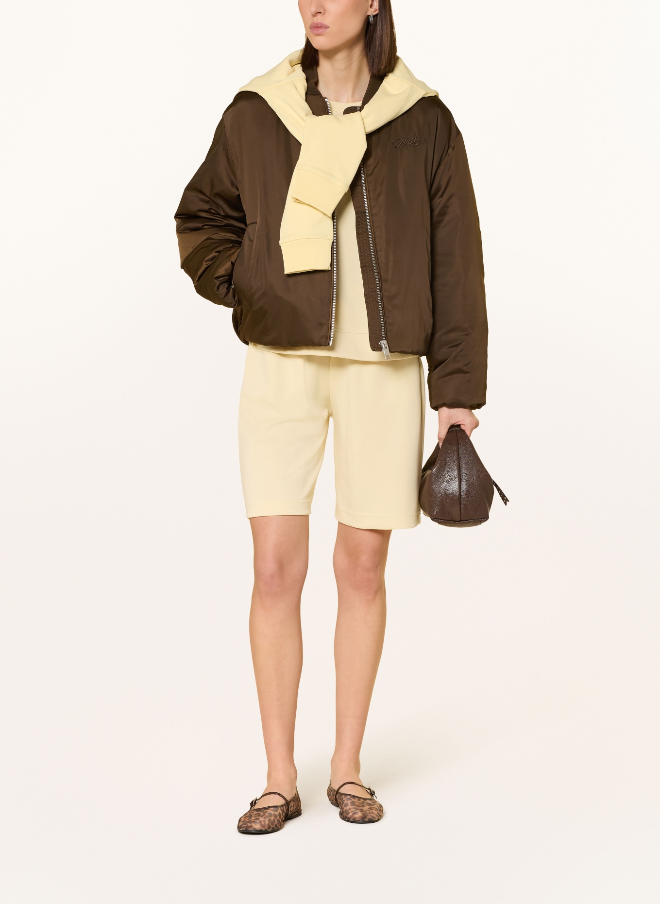 darling harbour jersey shorts: VANILLE