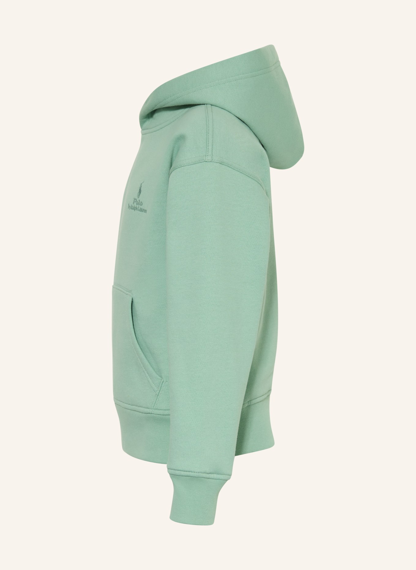 POLO RALPH LAUREN bluza z kapturem: MIĘTOWY