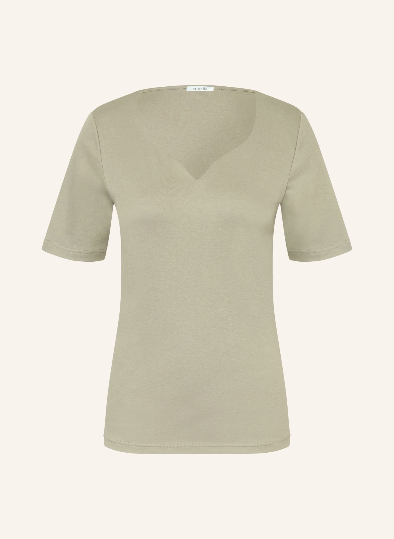 efixelle T-Shirt: KHAKI