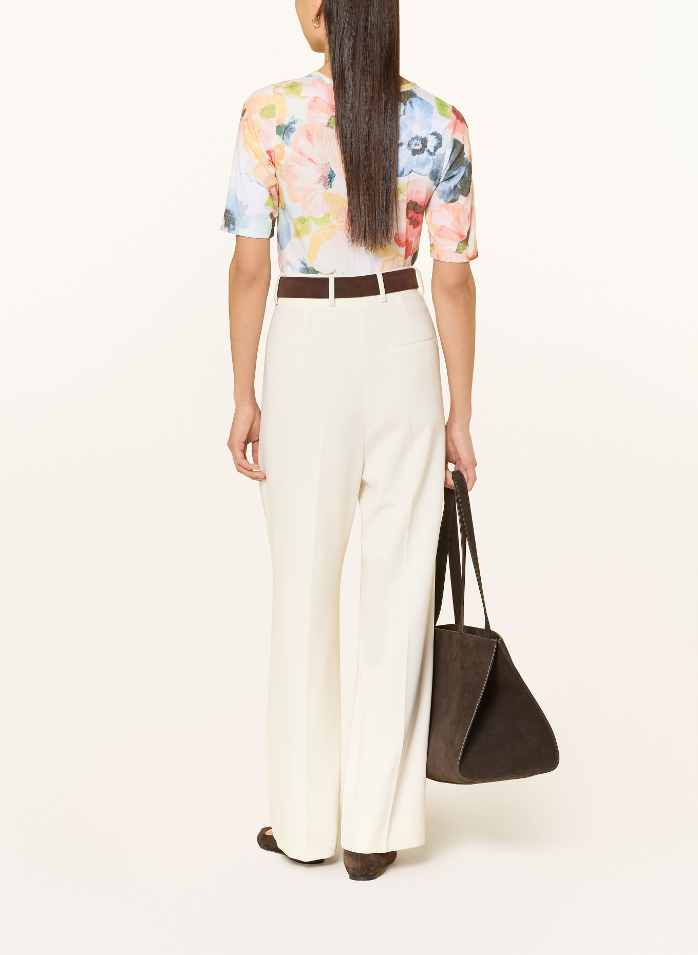 efixelle tričko: BÍLÁ / ORANŽOVÁ / MODRÁ