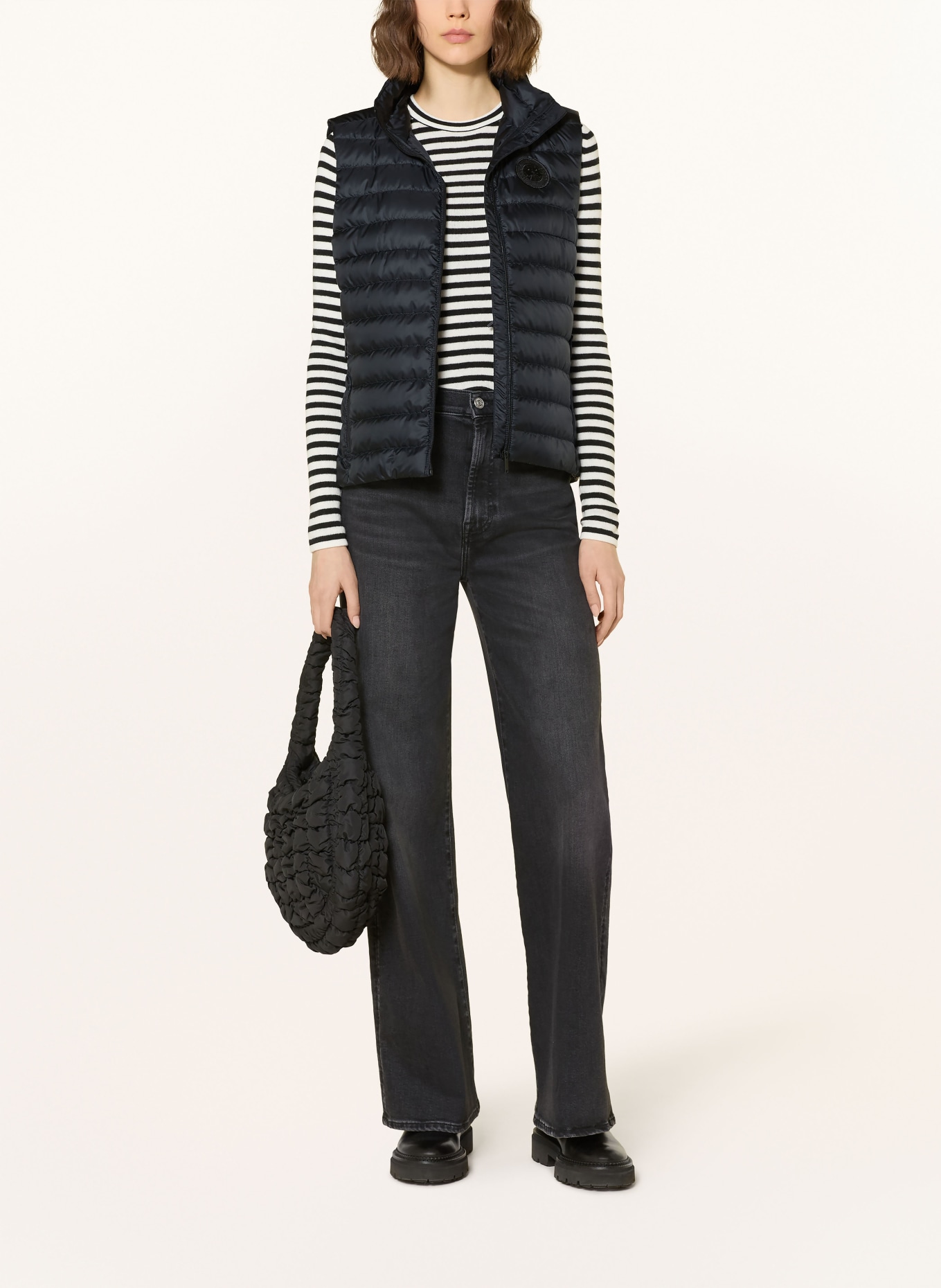 CANADA GOOSE Daunenweste AETHERA: SCHWARZ