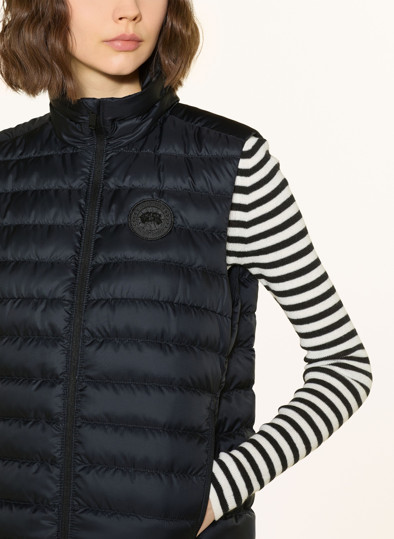 CANADA GOOSE Daunenweste AETHERA: SCHWARZ