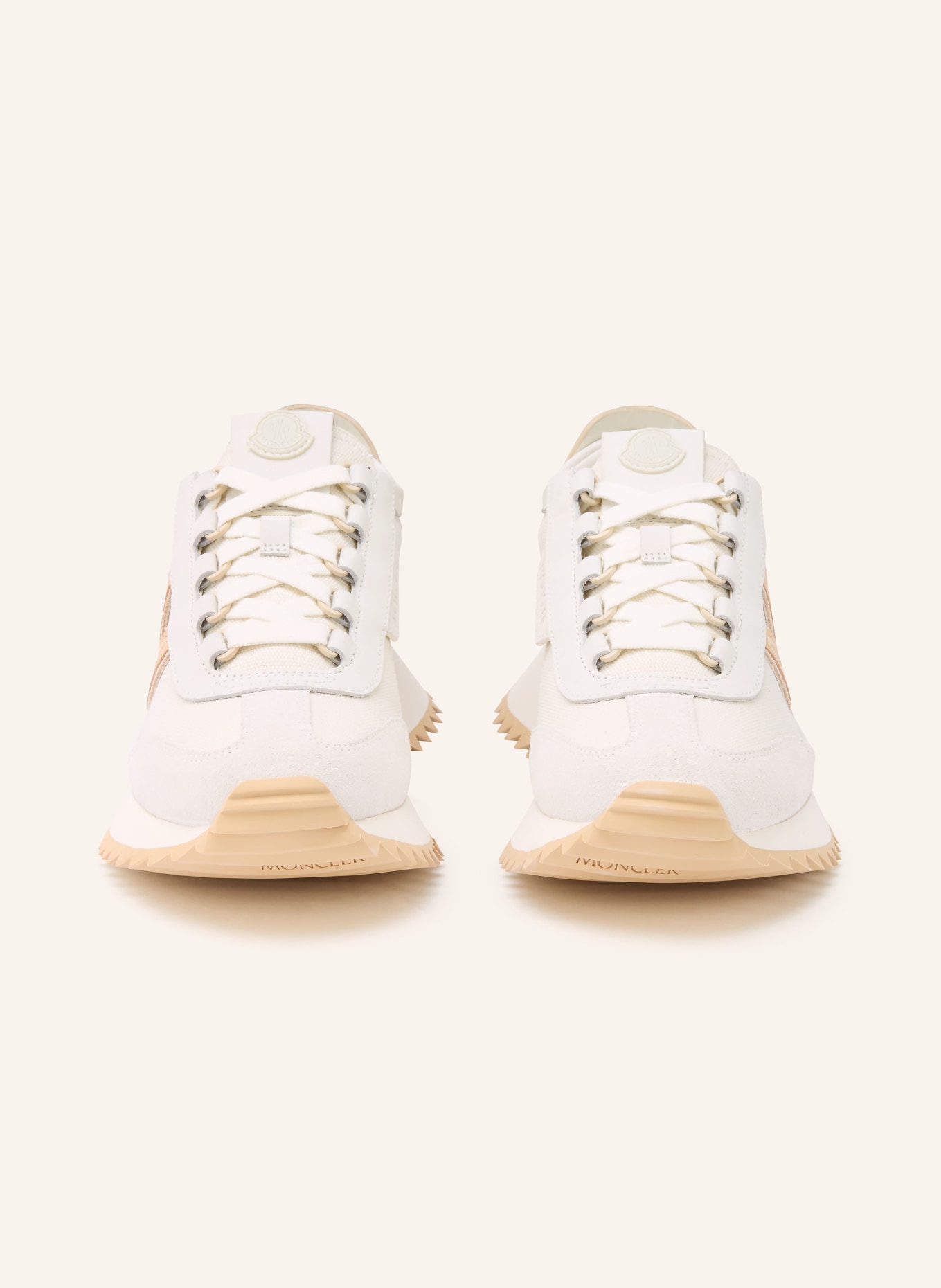 MONCLER Sneaker PACEY2: CREME / BEIGE