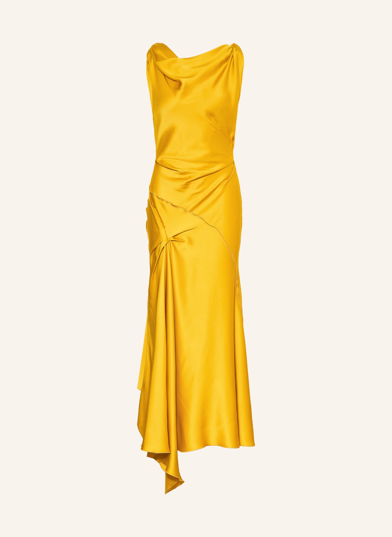 VICTORIA BECKHAM Cocktailkleid: DUNKELGELB