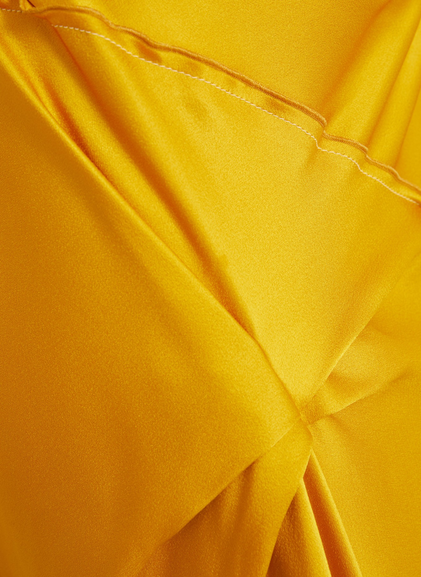 VICTORIA BECKHAM Cocktailkleid: DUNKELGELB