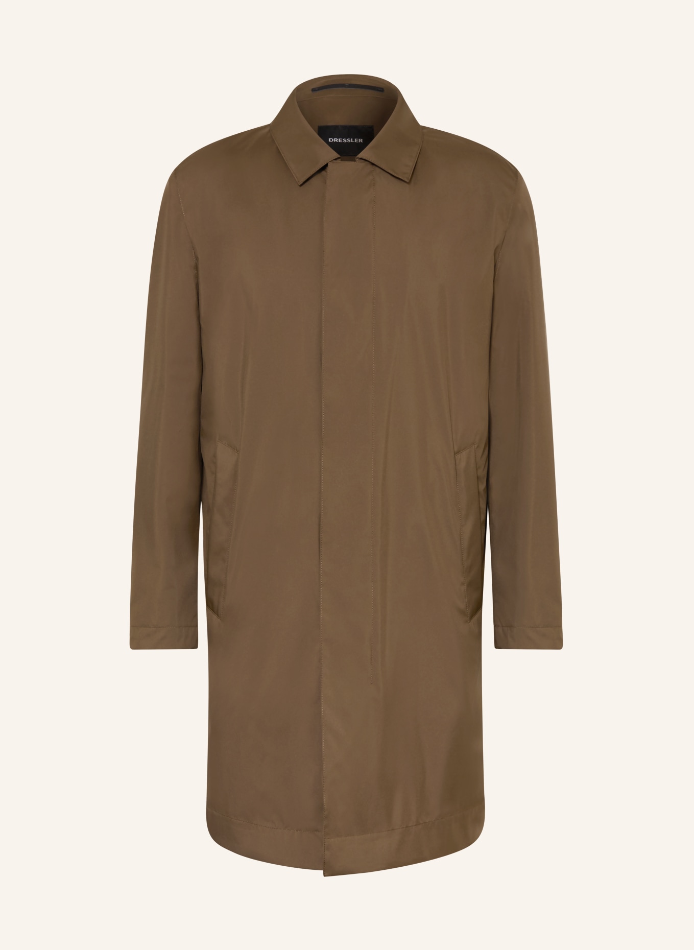 DRESSLER Mantel: BRAUN