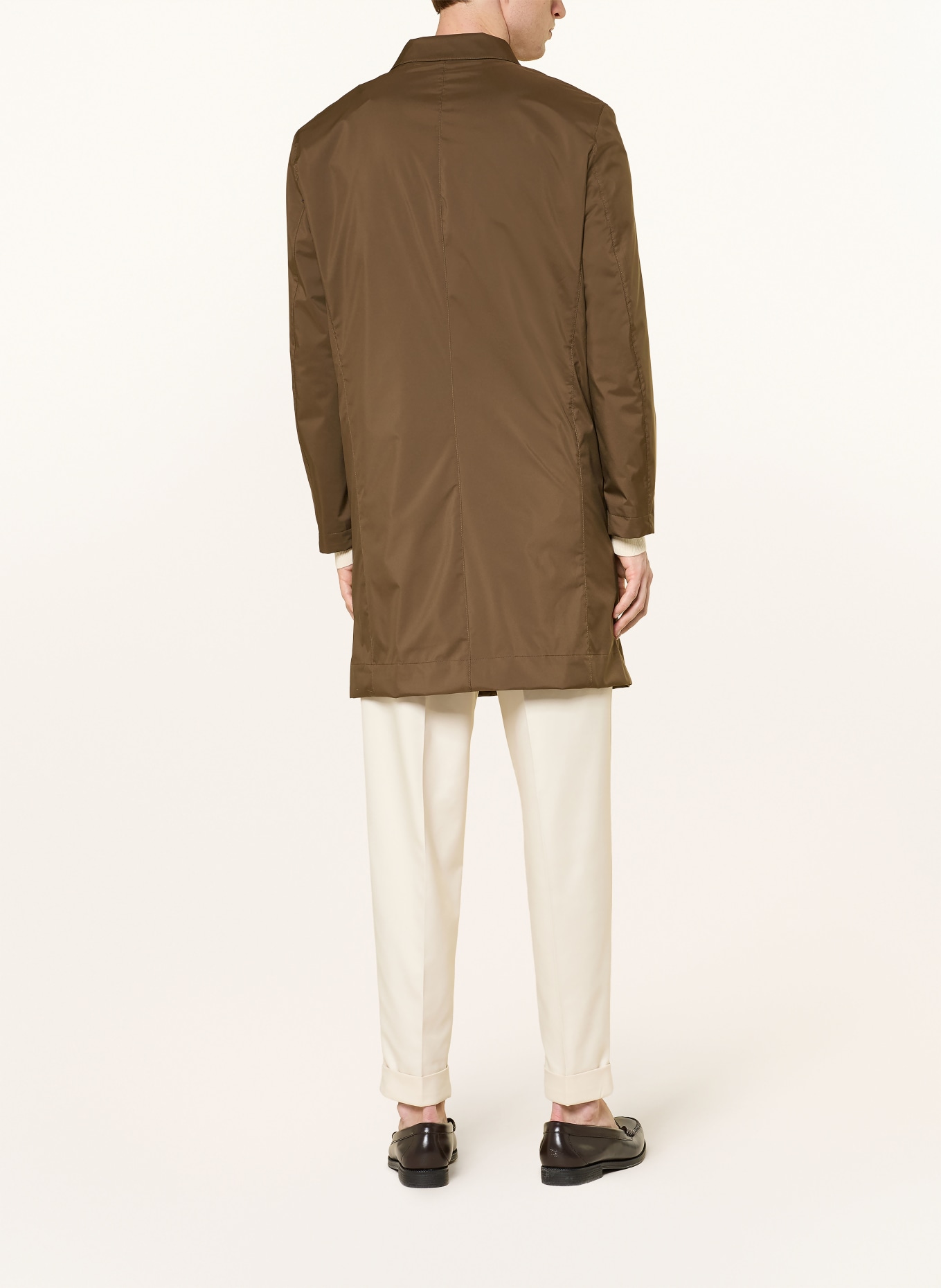 DRESSLER Mantel: BRAUN