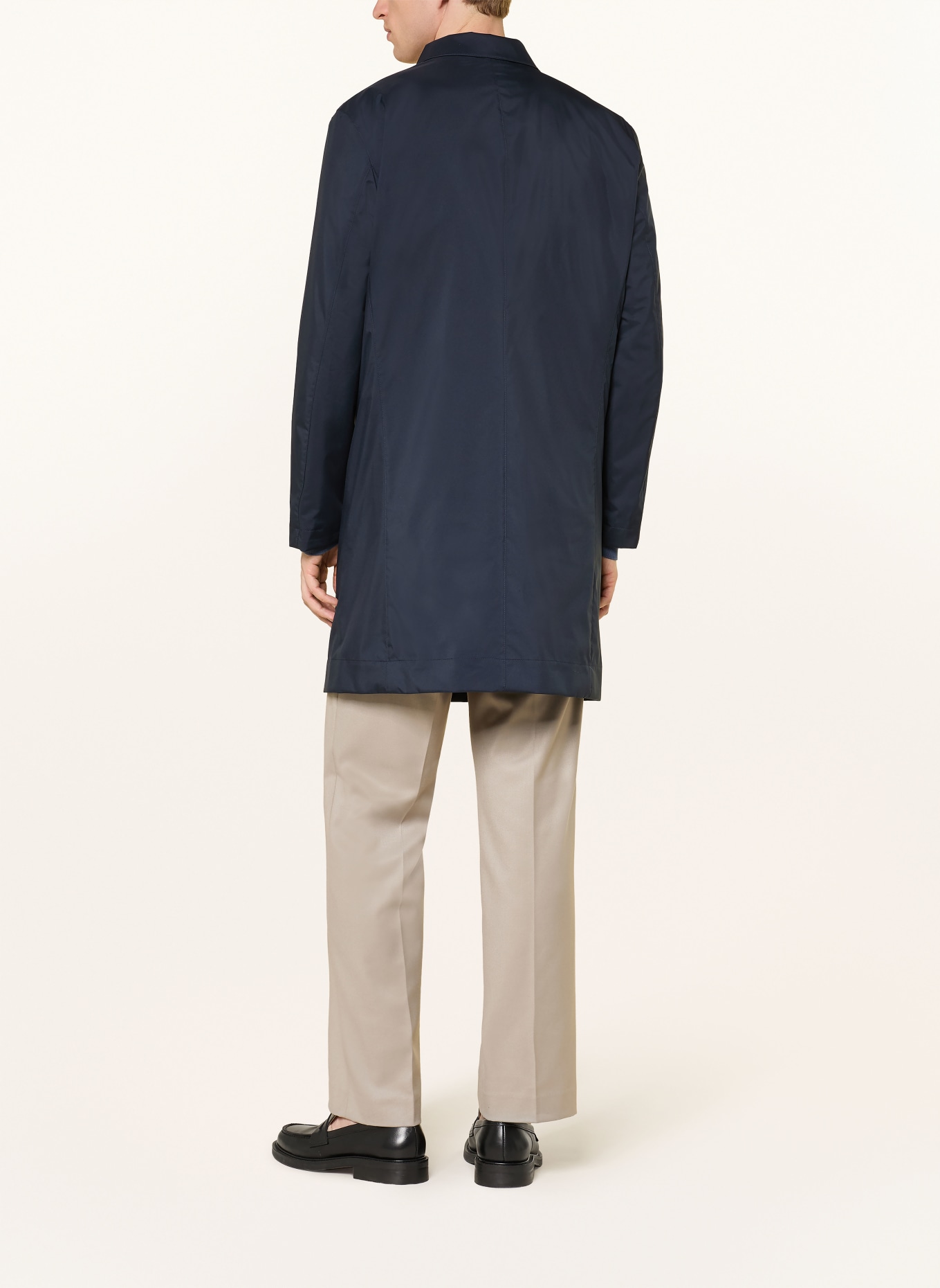 DRESSLER Mantel: DUNKELBLAU