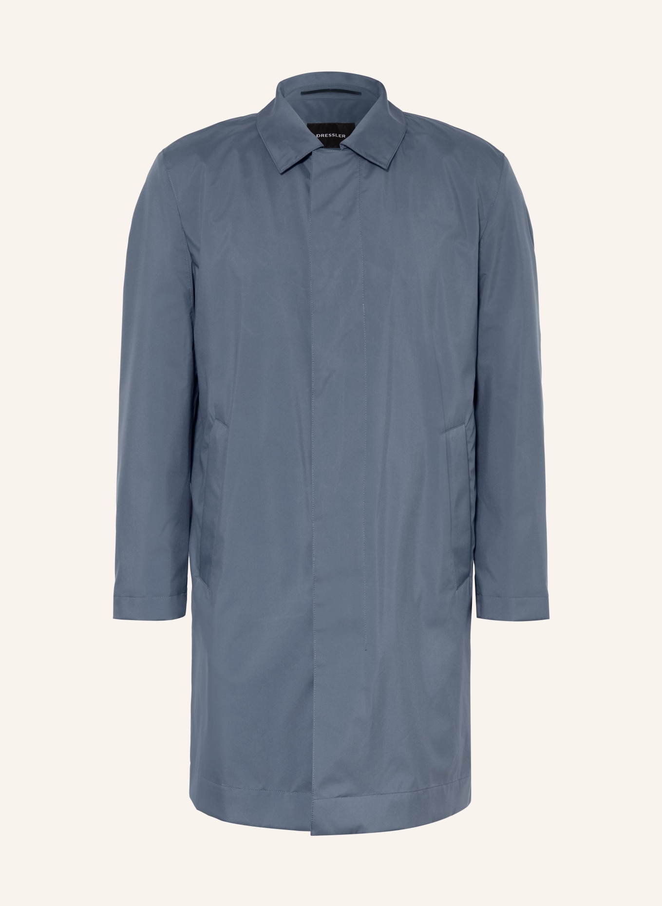 DRESSLER płaszcz: SZARONIEBIESKI