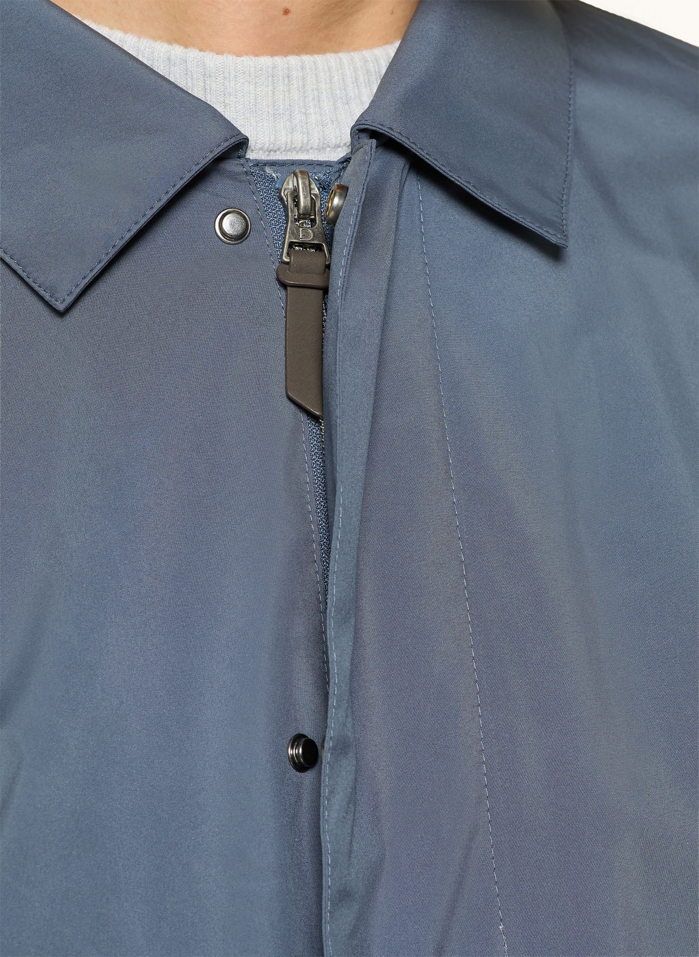 DRESSLER płaszcz: SZARONIEBIESKI