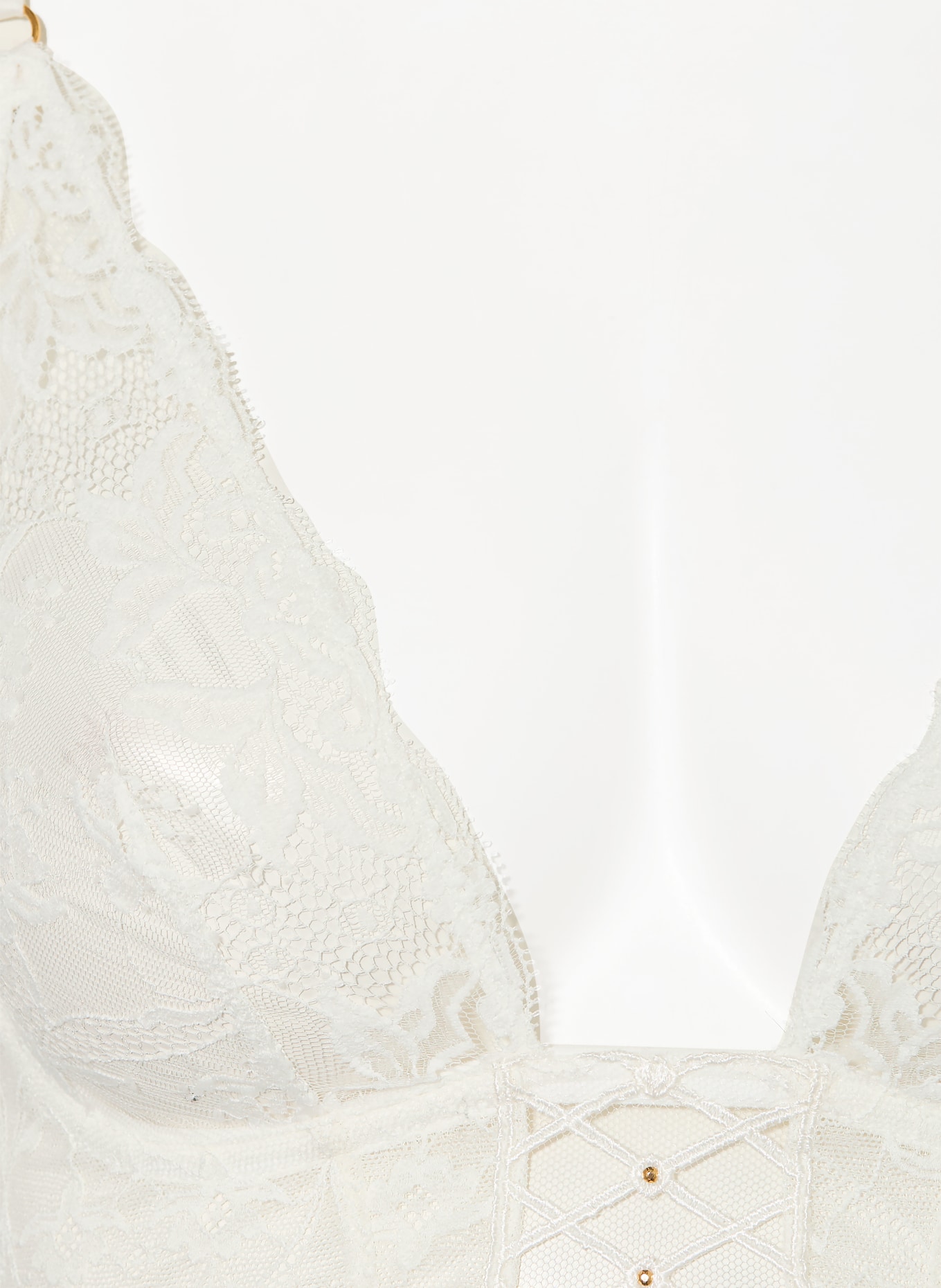 Aubade Triangel-BH KISS OF LOVE: WEISS