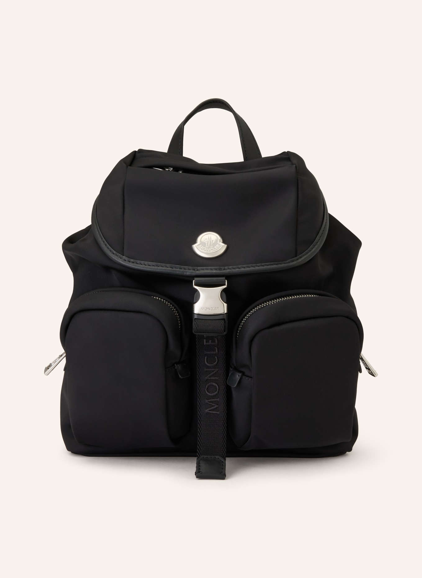 MONCLER Rucksack NEW TRICK: SCHWARZ