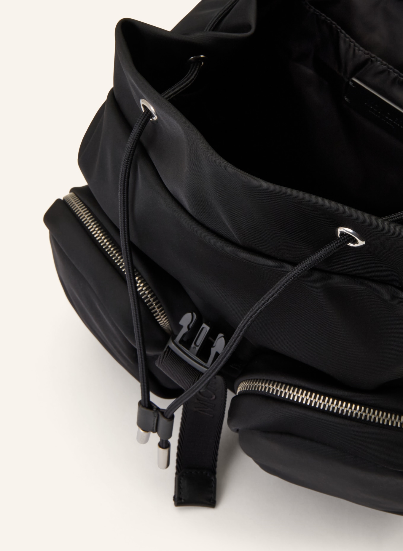 MONCLER Rucksack NEW TRICK: SCHWARZ