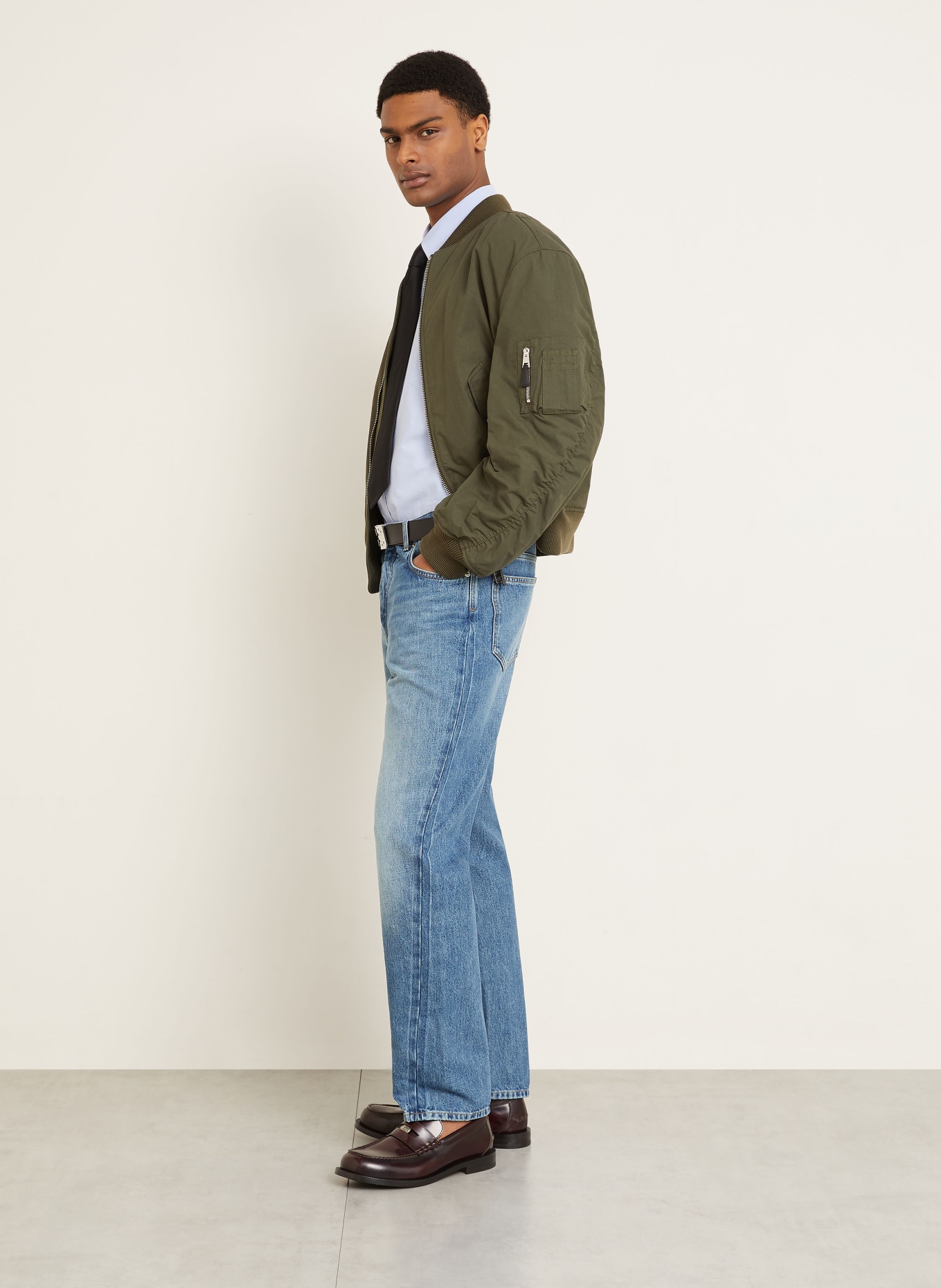 GIVENCHY Jeans Straight Fit: 420 MEDIUM BLUE