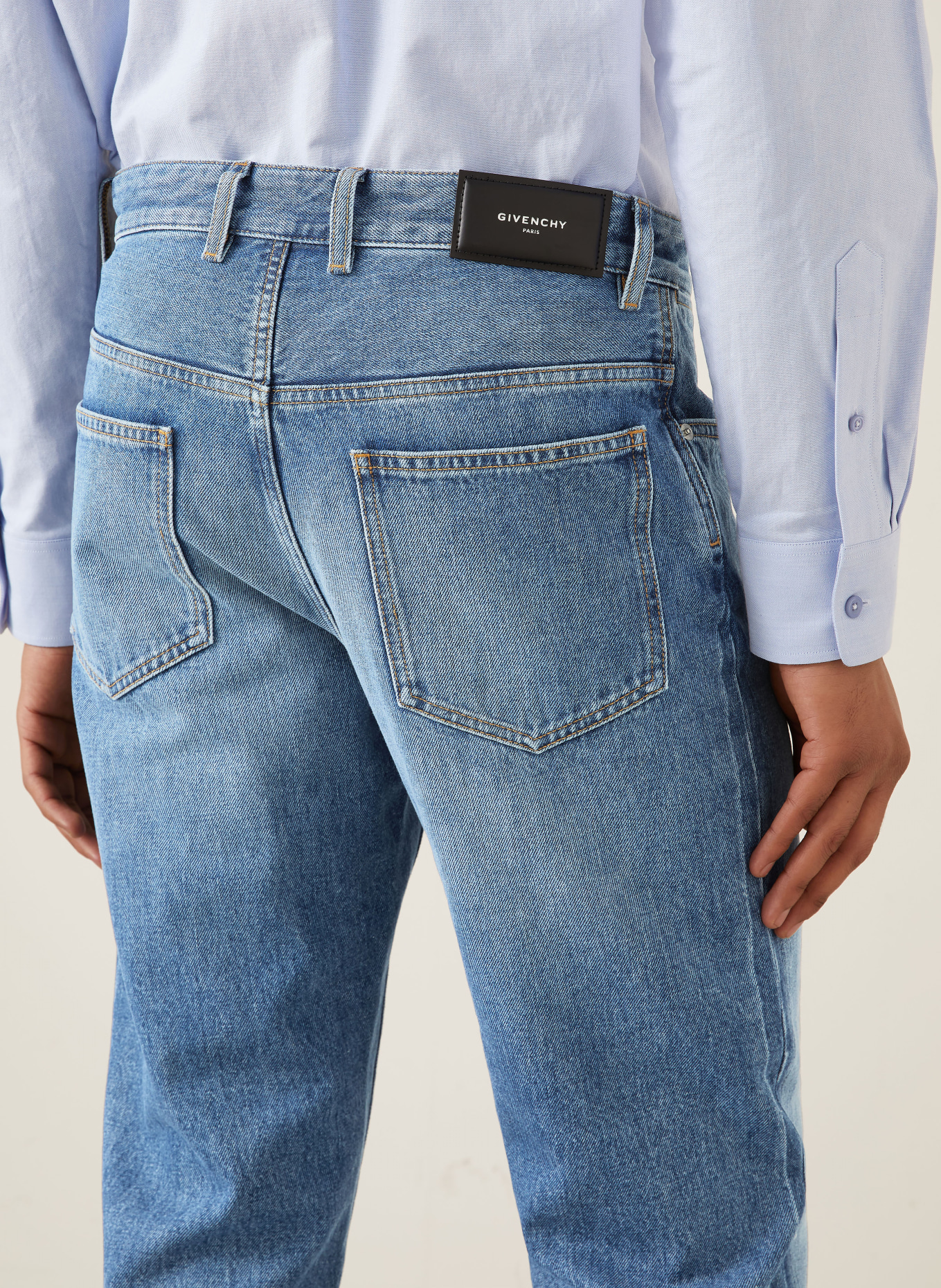 GIVENCHY Jeans Straight Fit: 420 MEDIUM BLUE