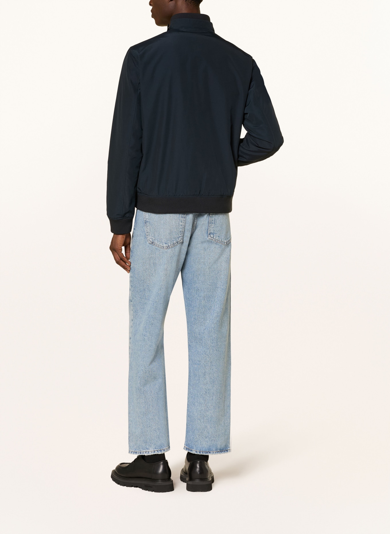 WOOLRICH Overjacket: DUNKELBLAU