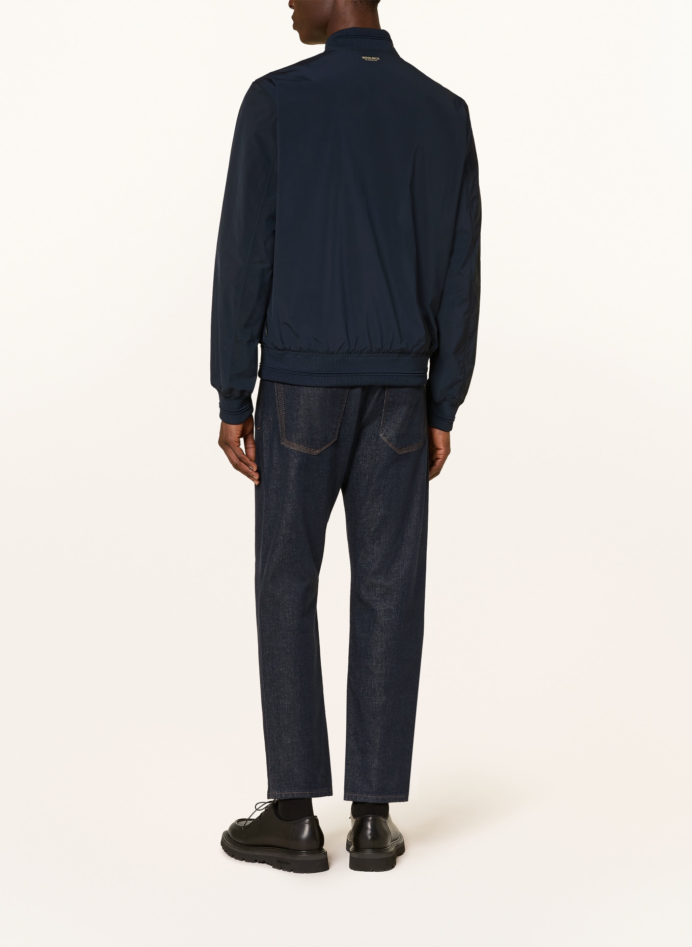 WOOLRICH bundy: TMAVĚ MODRÁ