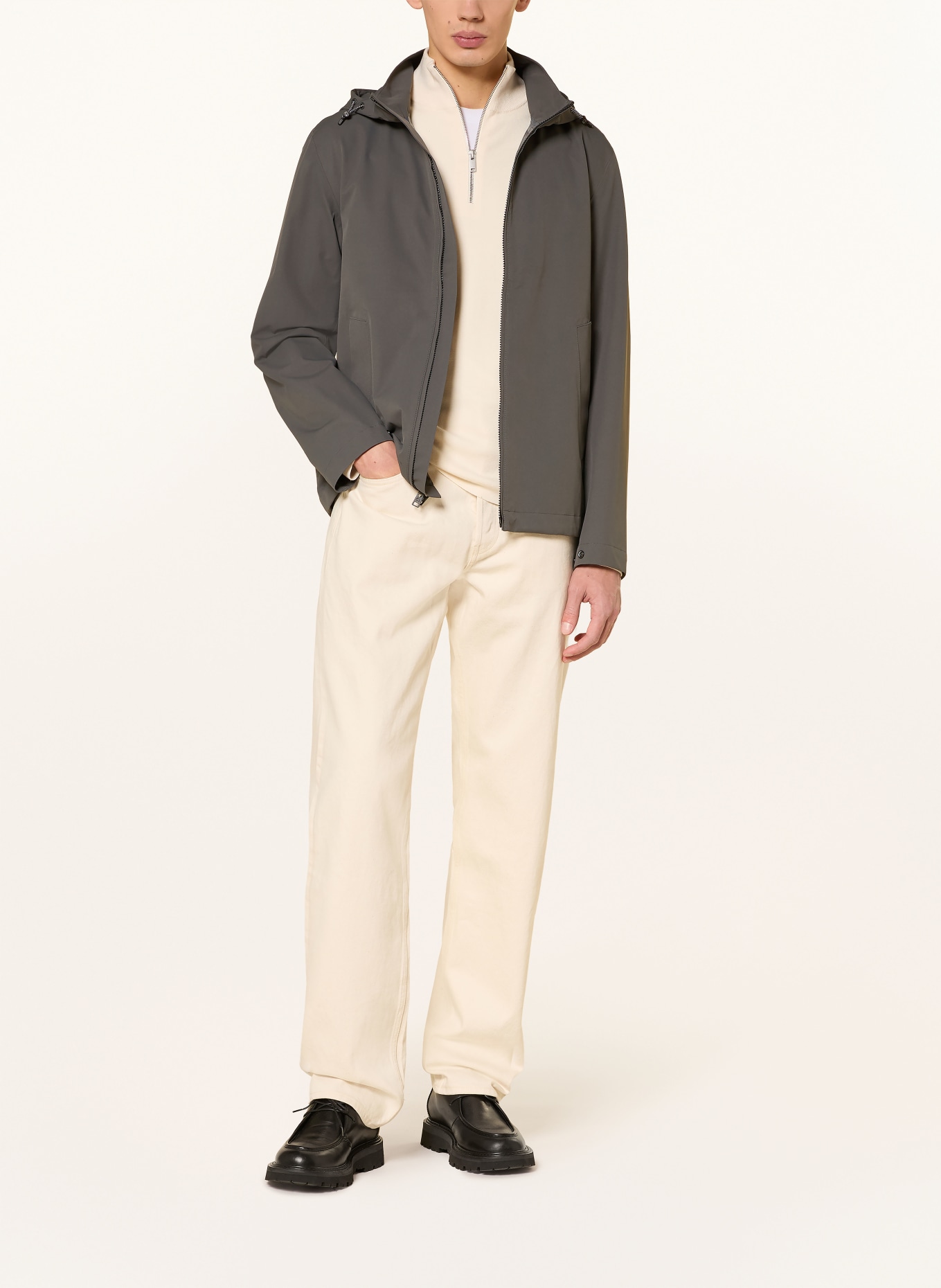 WOOLRICH Kurtka PACIFIC: CZIEMNOSZARY