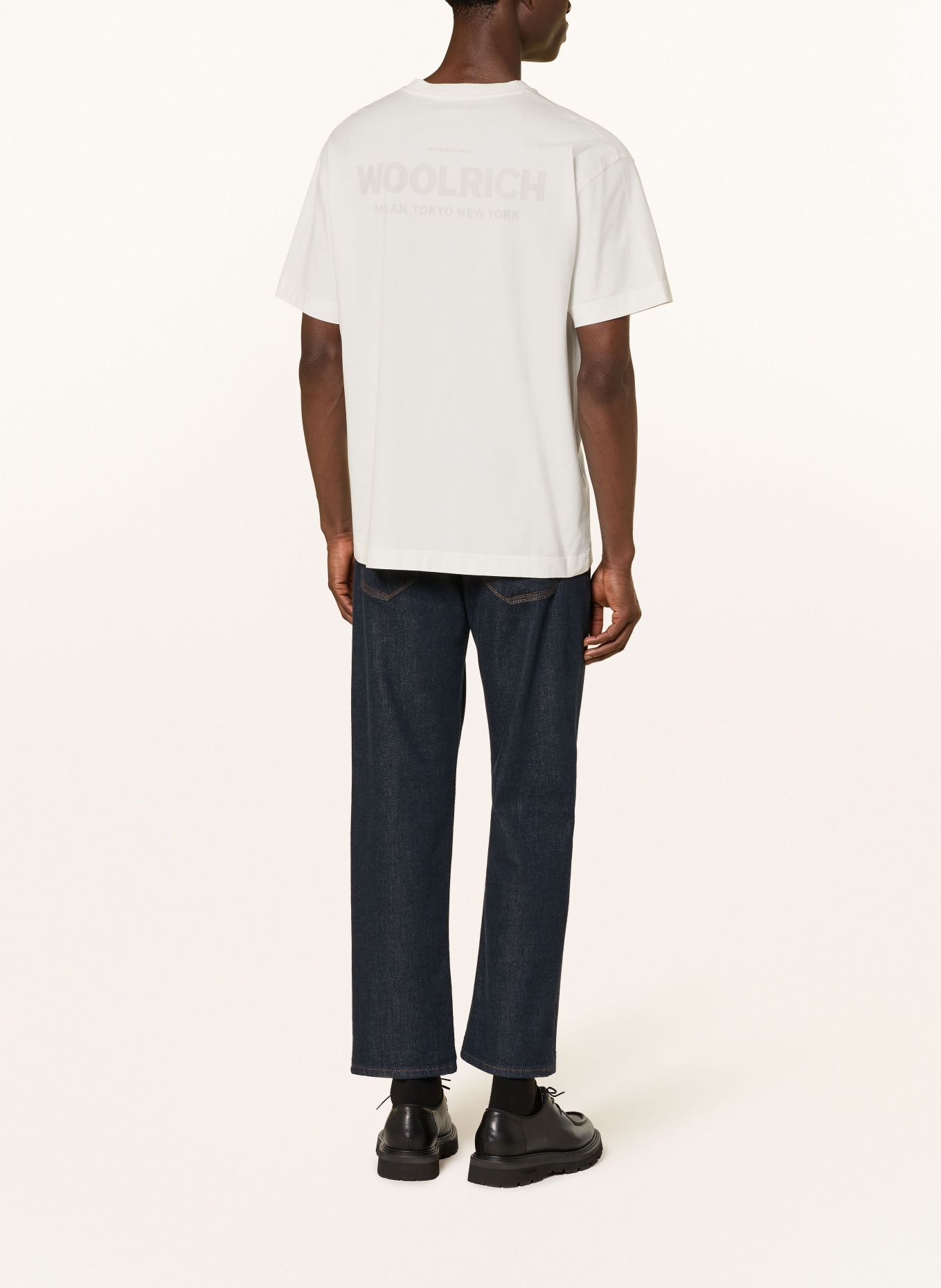 WOOLRICH T-shirt: BLANC