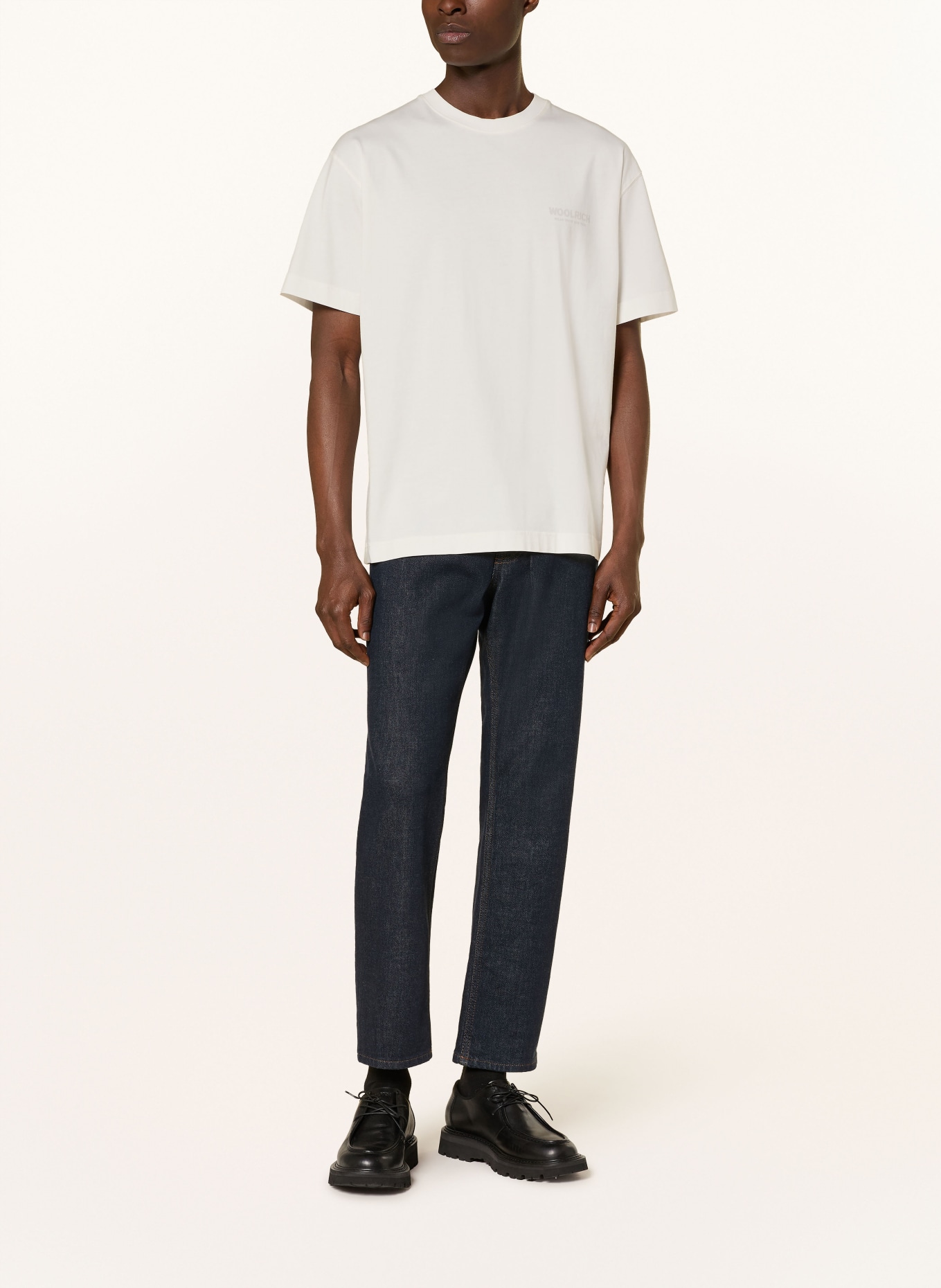 WOOLRICH T-shirt: BLANC