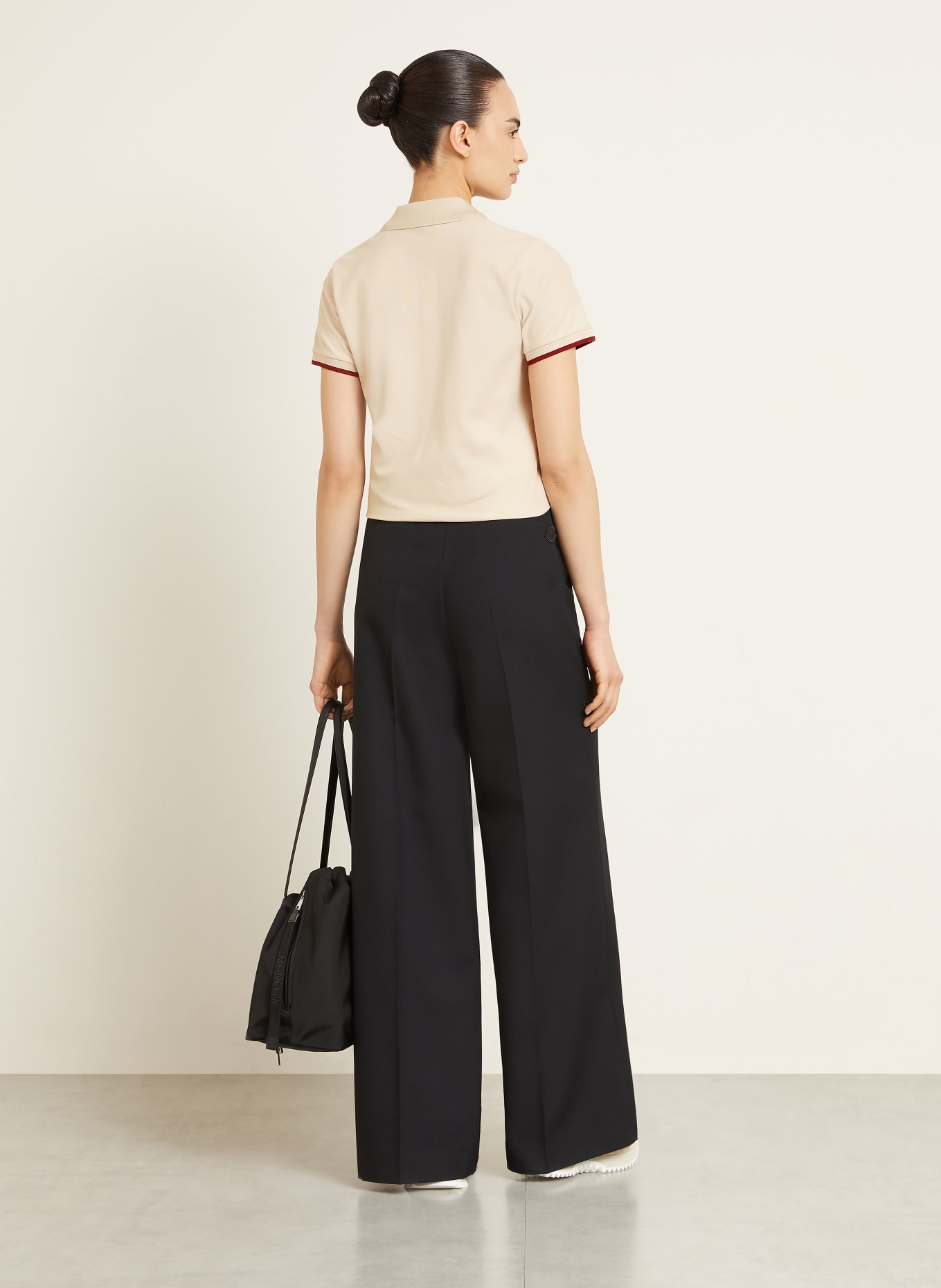 MONCLER Piqué-Poloshirt: BEIGE