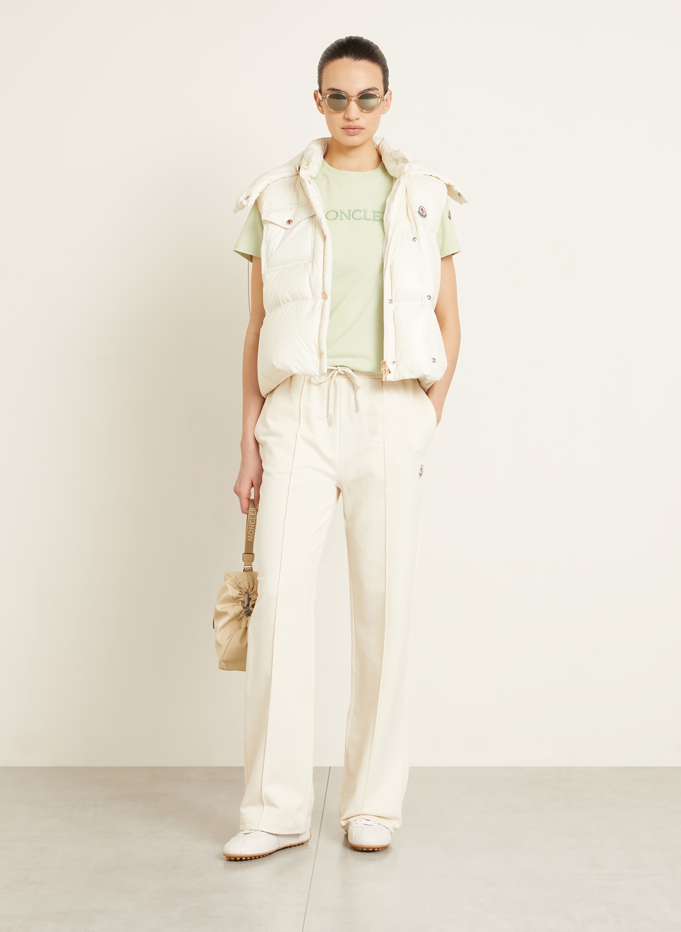 MONCLER T-Shirt: HELLGRÜN