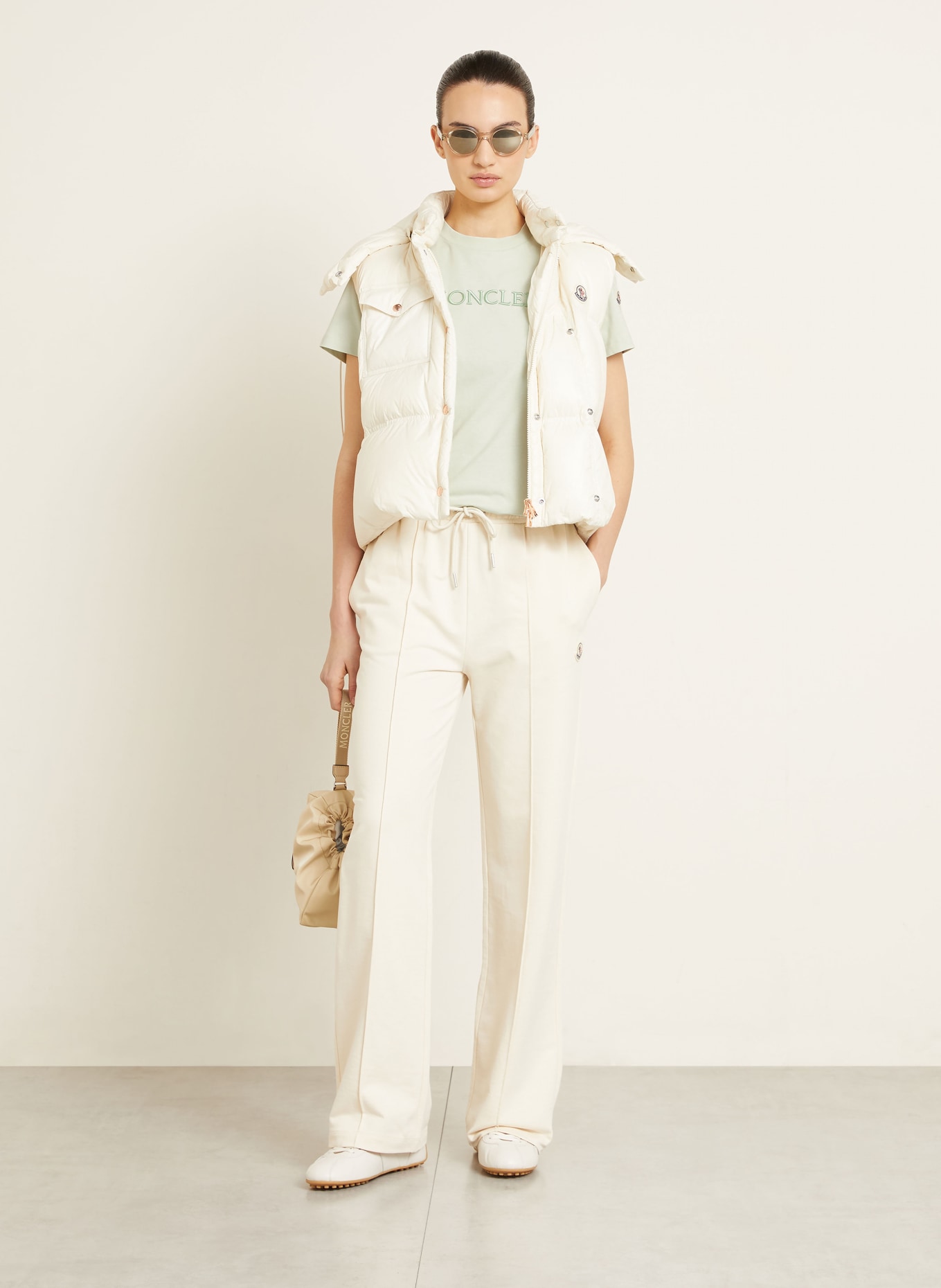 MONCLER T-shirt: LIGHT GREEN