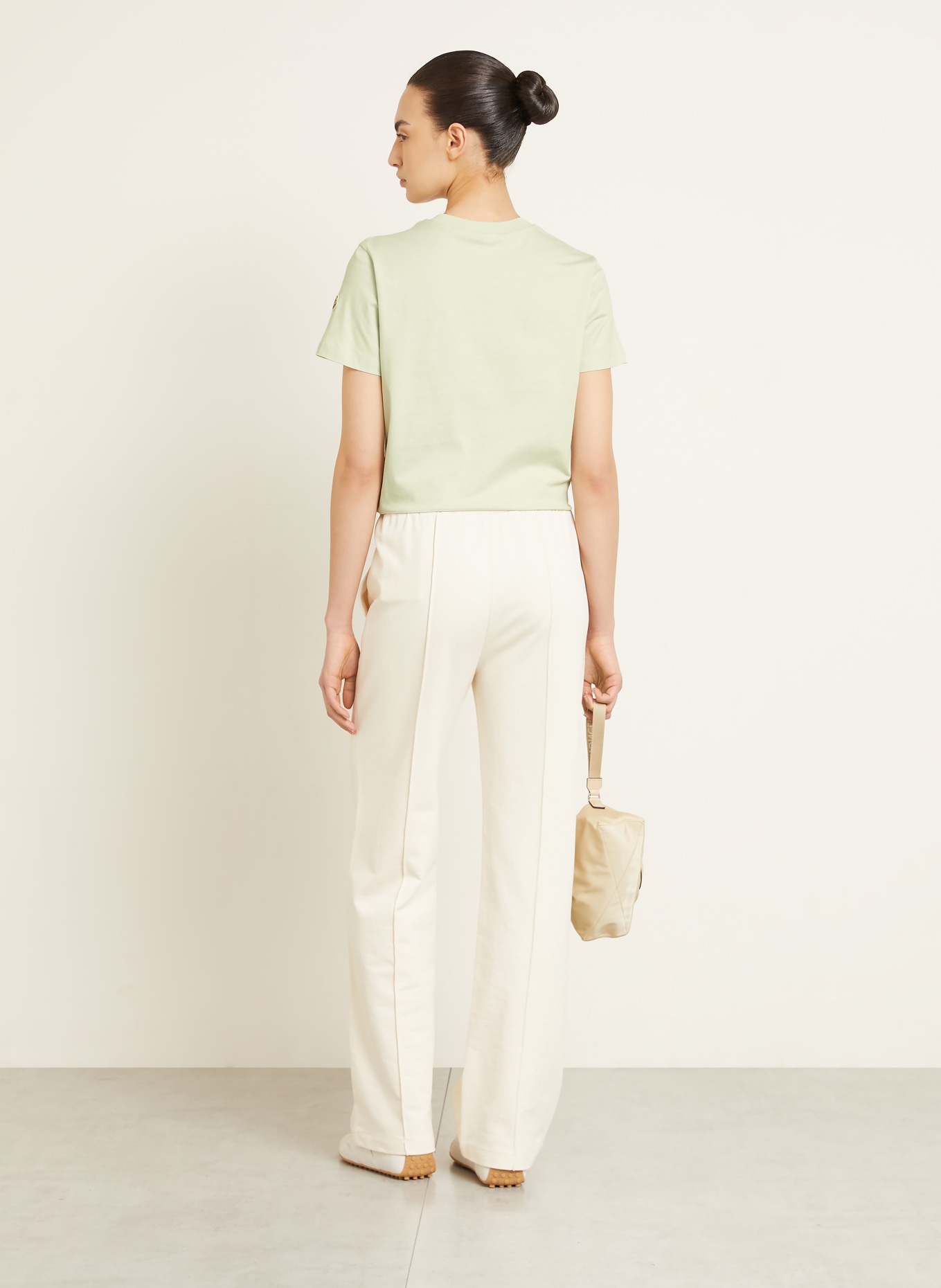 MONCLER T-Shirt: HELLGRÜN