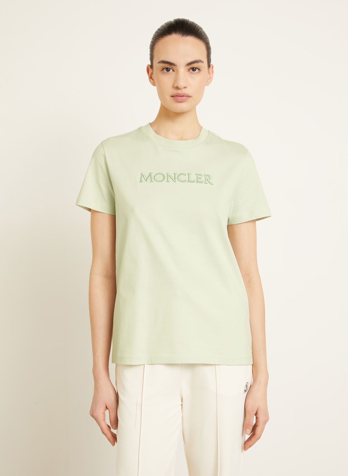 MONCLER T-Shirt: HELLGRÜN