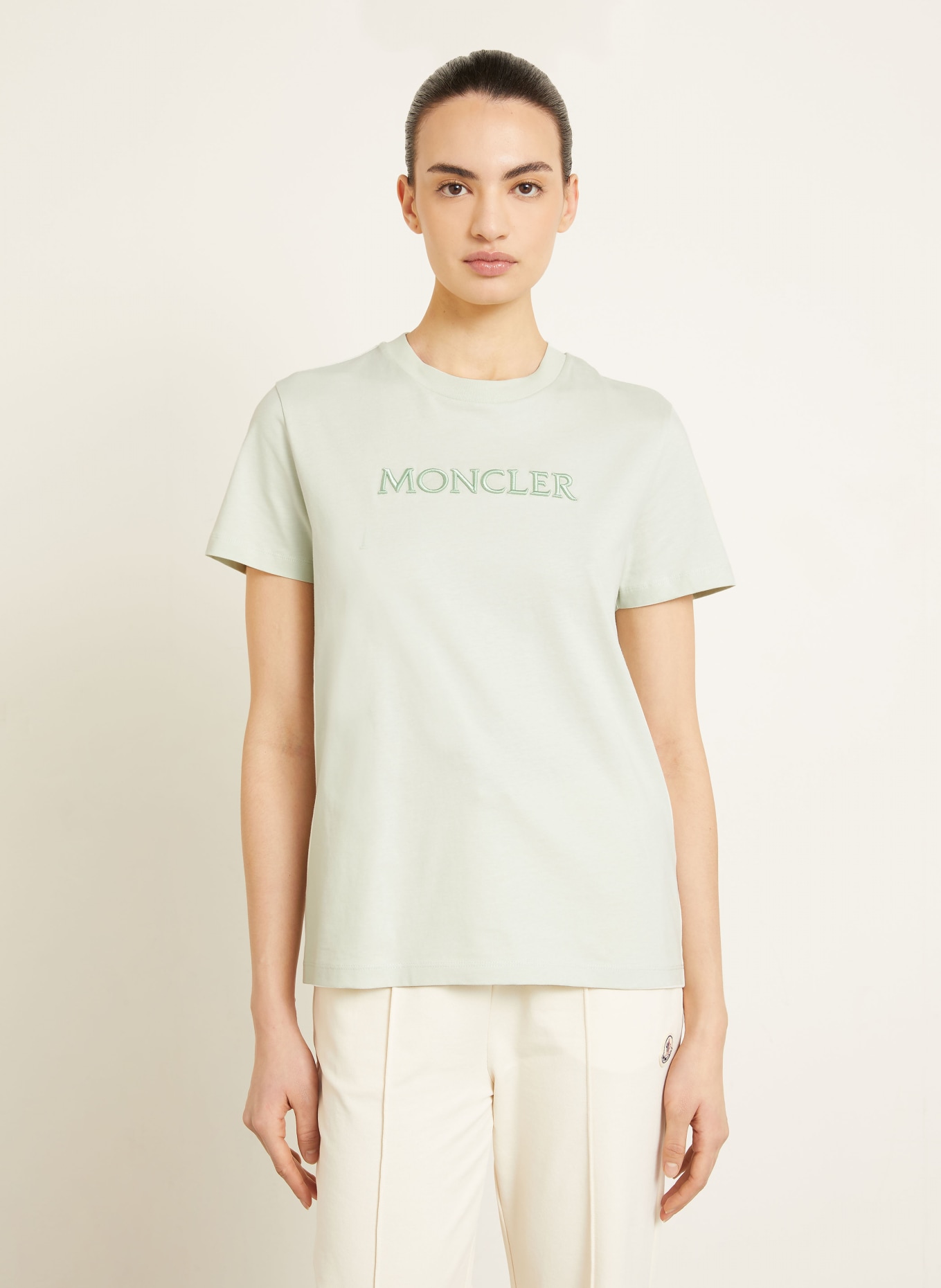 MONCLER T-shirt: LIGHT GREEN