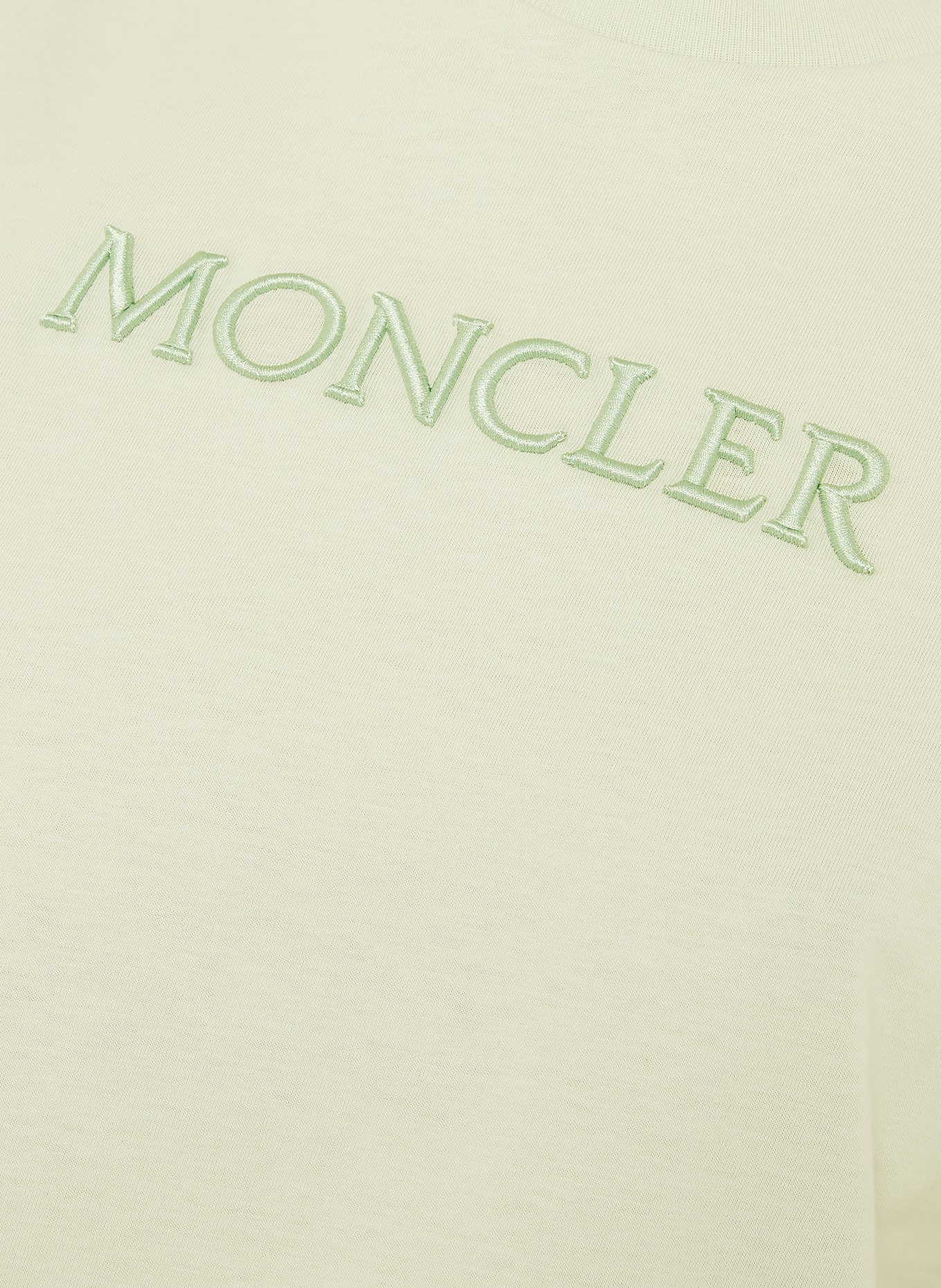 MONCLER T-Shirt: HELLGRÜN