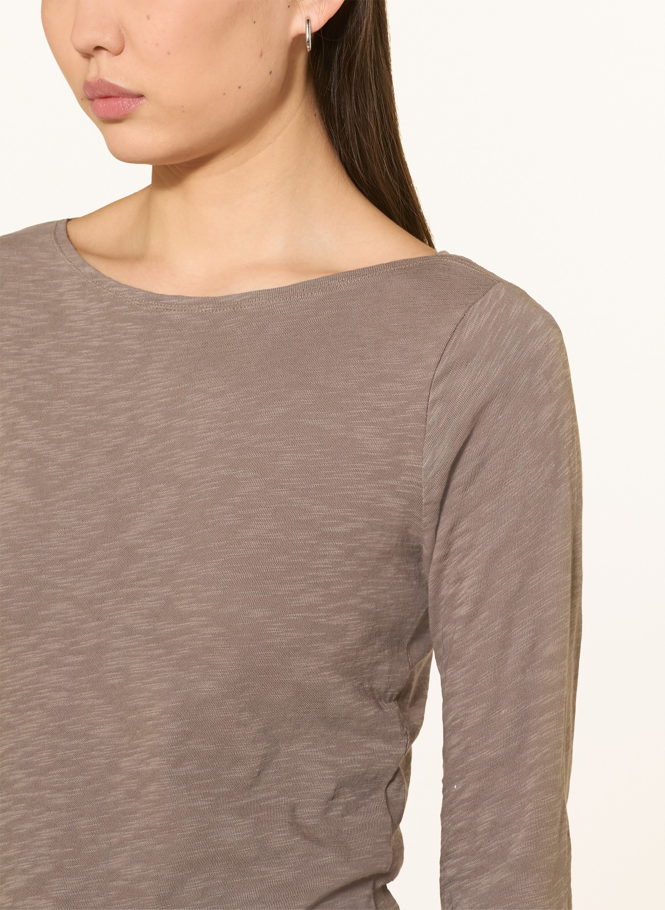 Marc O'Polo Dlouhé rukávy: ČERNOŠEDÁ