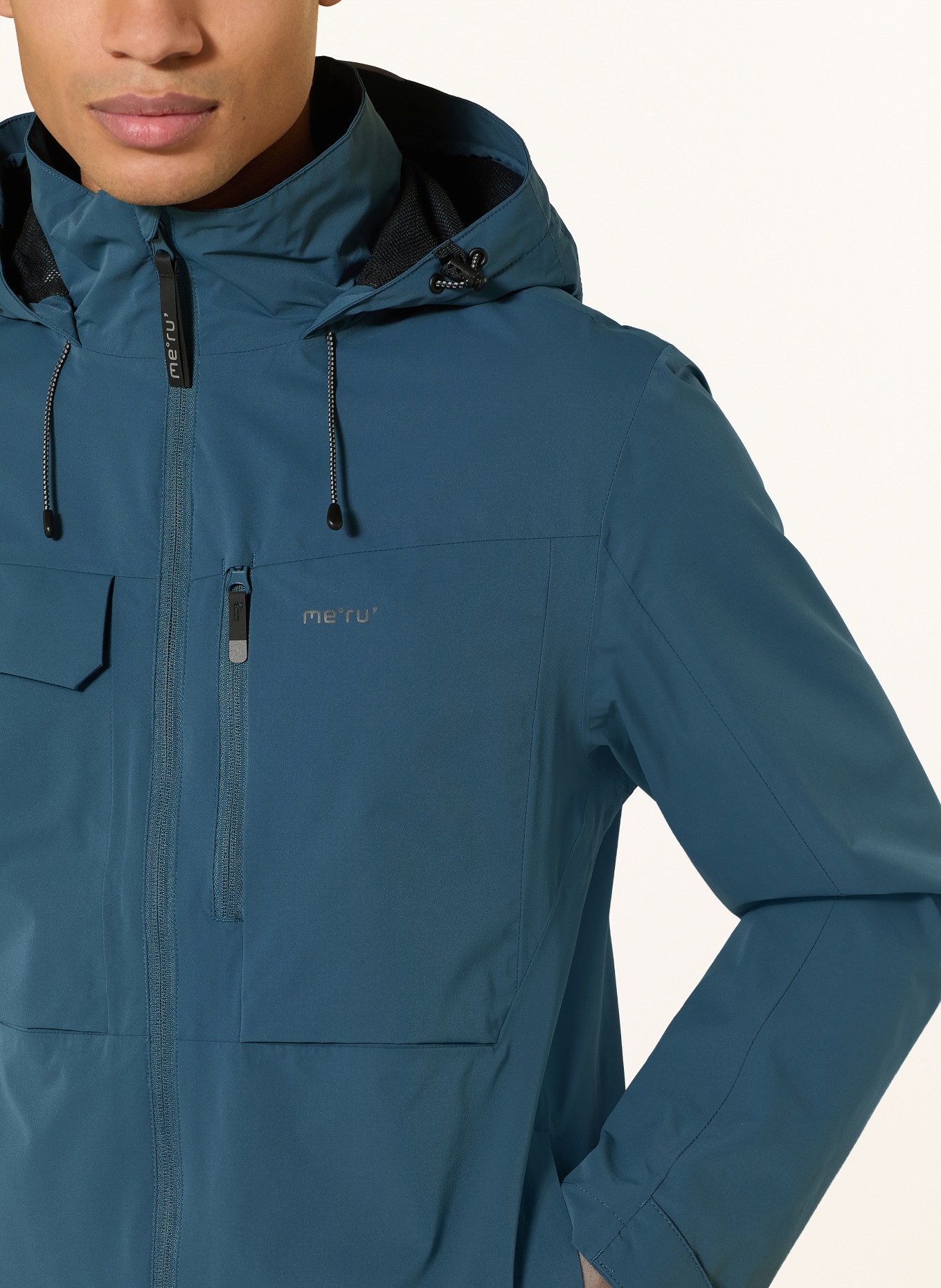 me°ru' ABRANTES functional jacket: TEAL