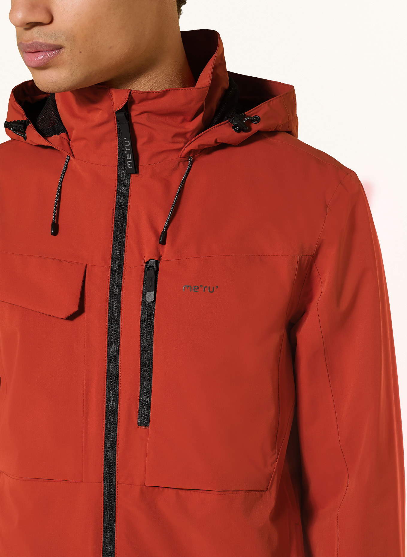 me°ru' Kurtka funkcjonalna ABRANTES: CIEMNOCZERWONY