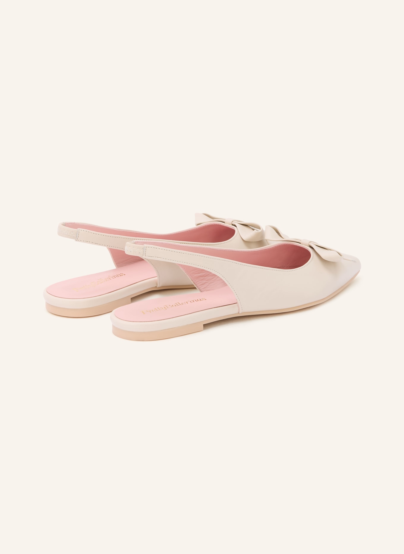 Pretty Ballerinas Slingballerinas COTON: CREME