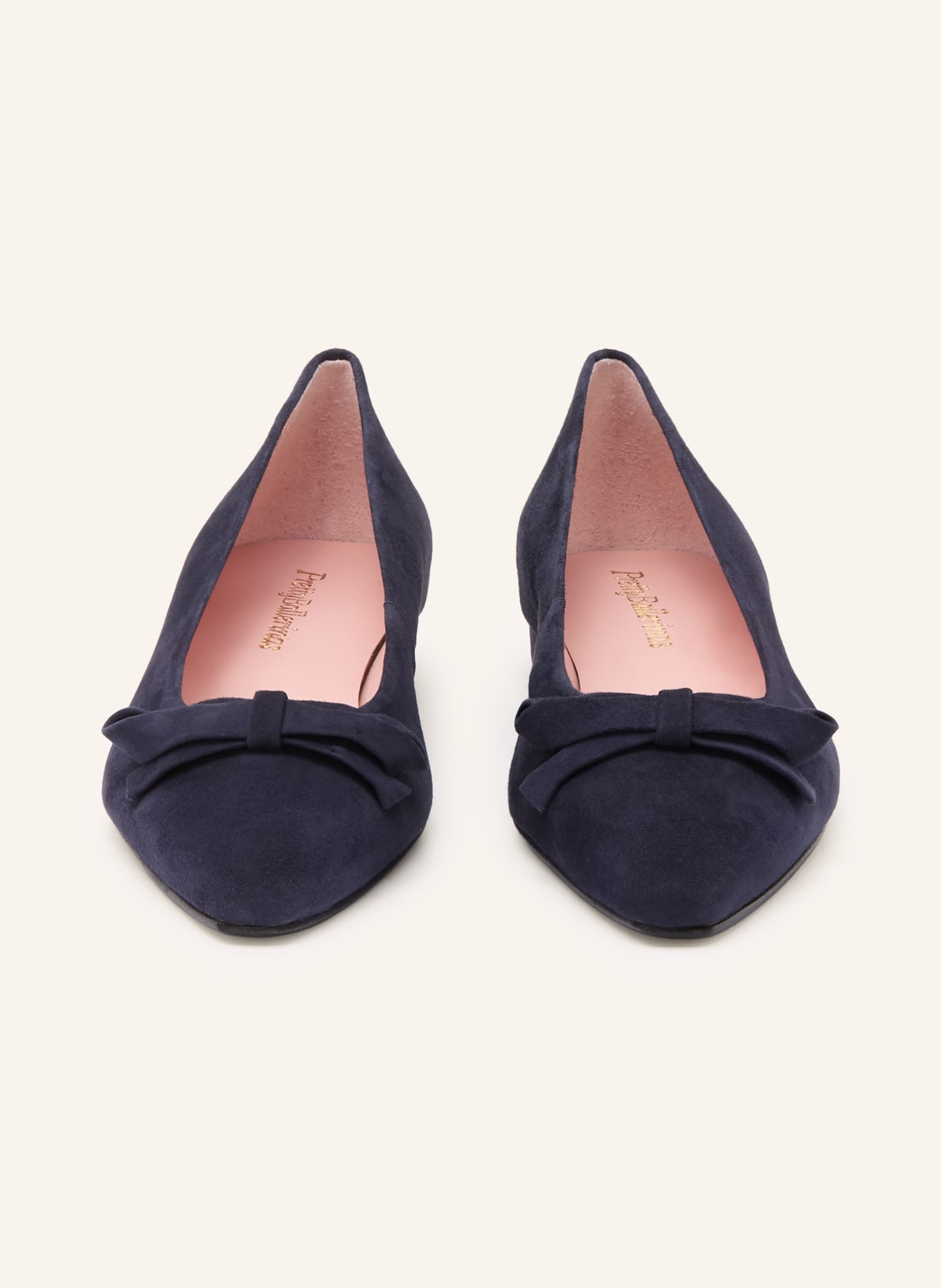 Pretty Ballerinas Baleriny ANGELIS: GRANATOWY