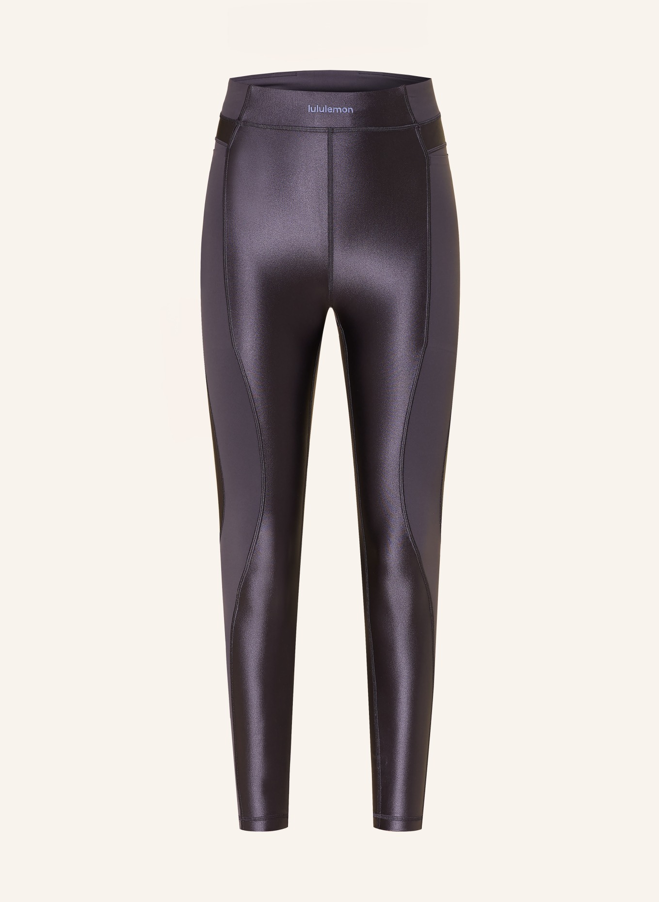 lululemon Lauf-Tights SATIN SHINE 25IN: DUNKELLILA