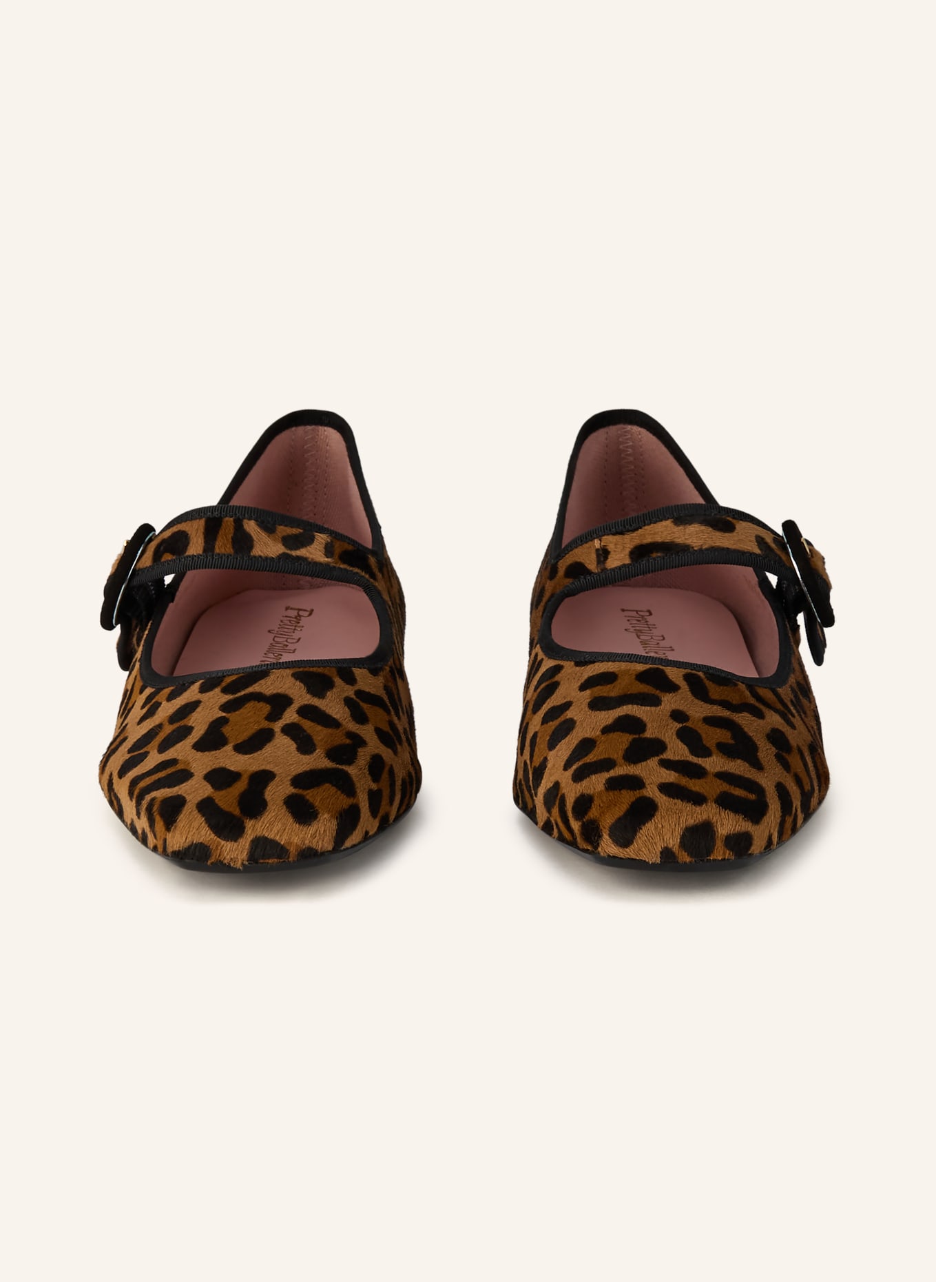 Pretty Ballerinas Mary-Jane-Ballerinas MURABI ANGELIS: HELLBRAUN / BRAUN / SCHWARZ