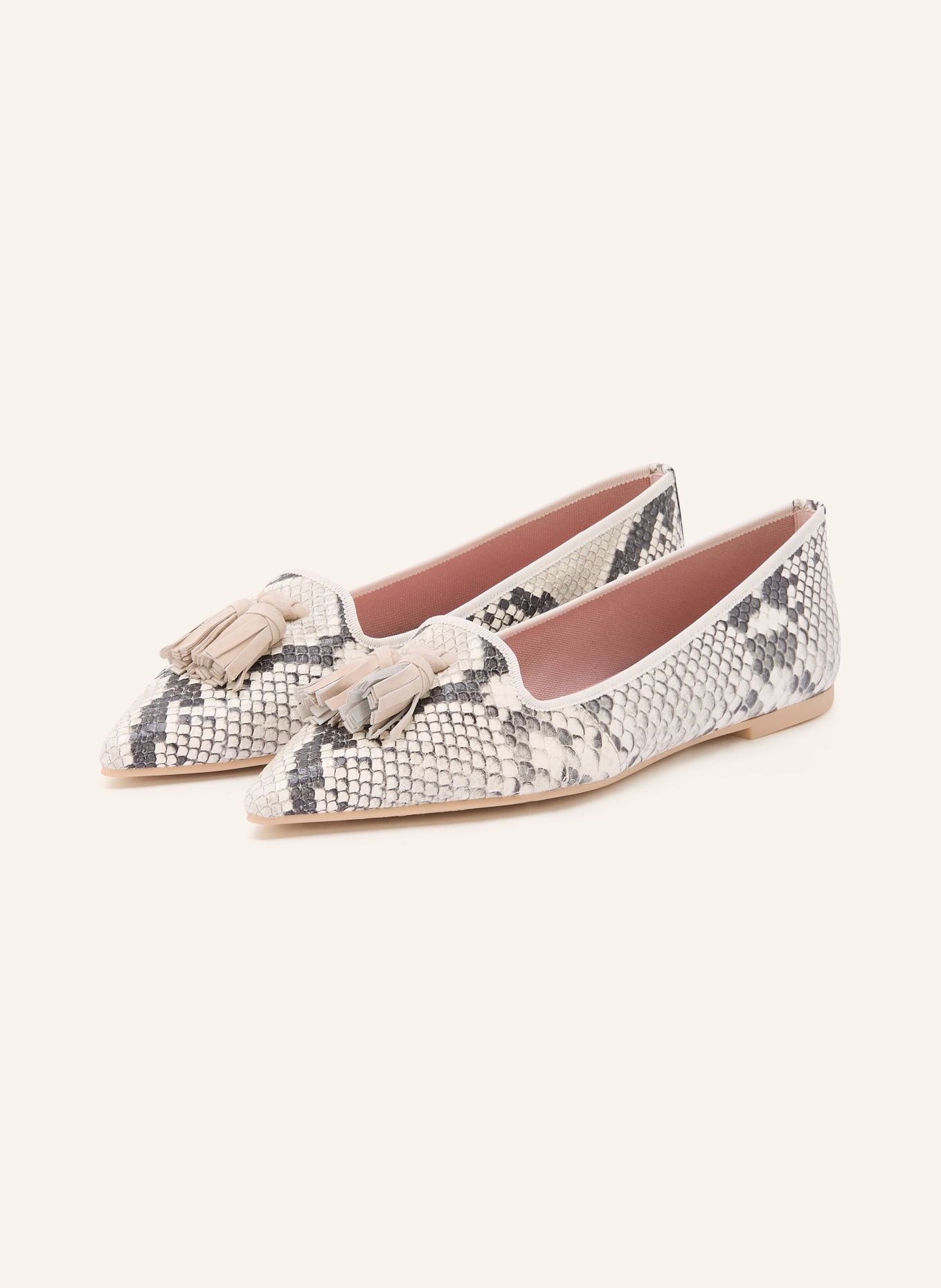 Pretty Ballerinas Ballerinas ANGELIS: BEIGE / SCHWARZ